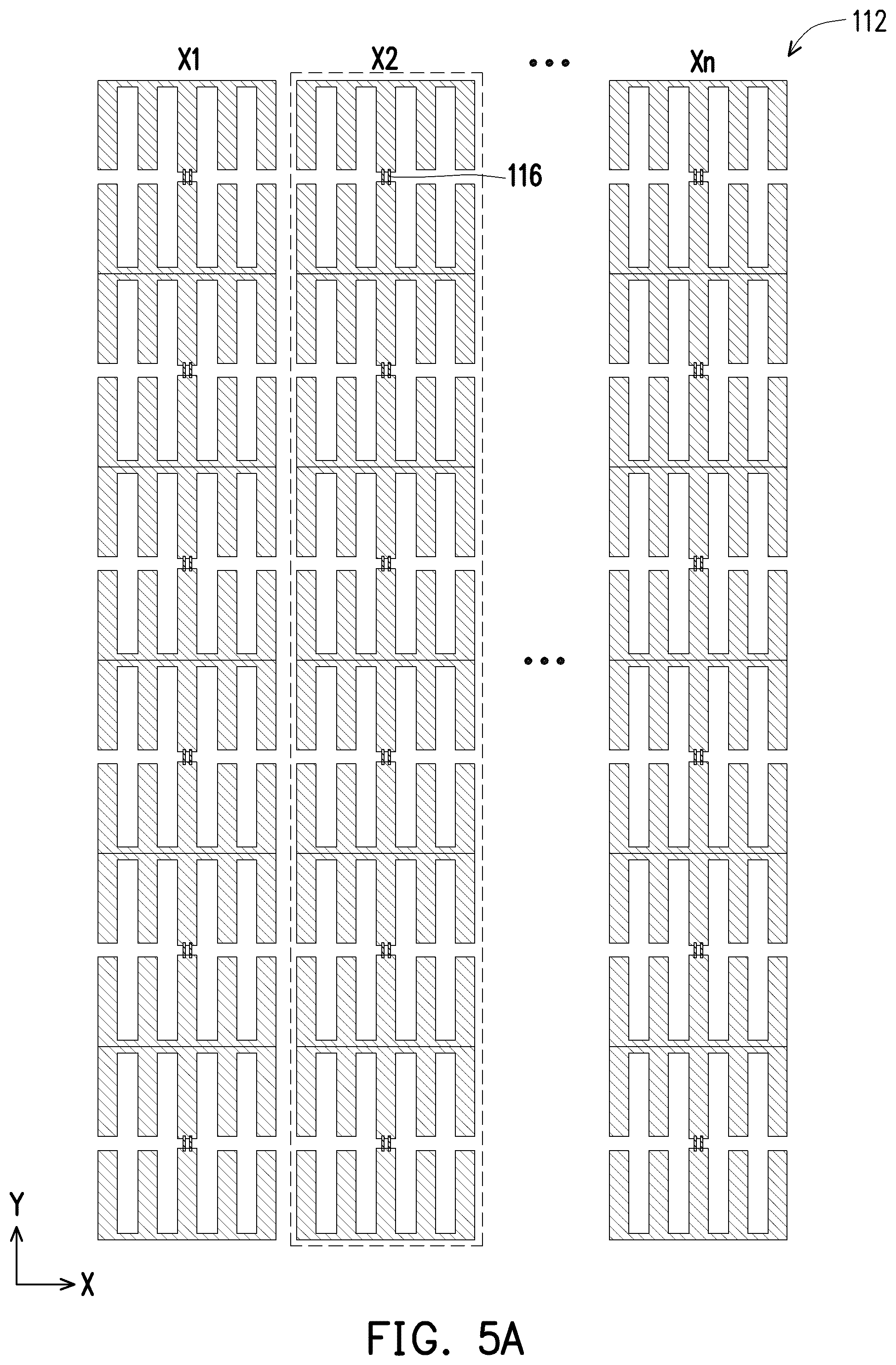 Patent US12417005 Figure 6 – Touch panel with well-designed touch pattern