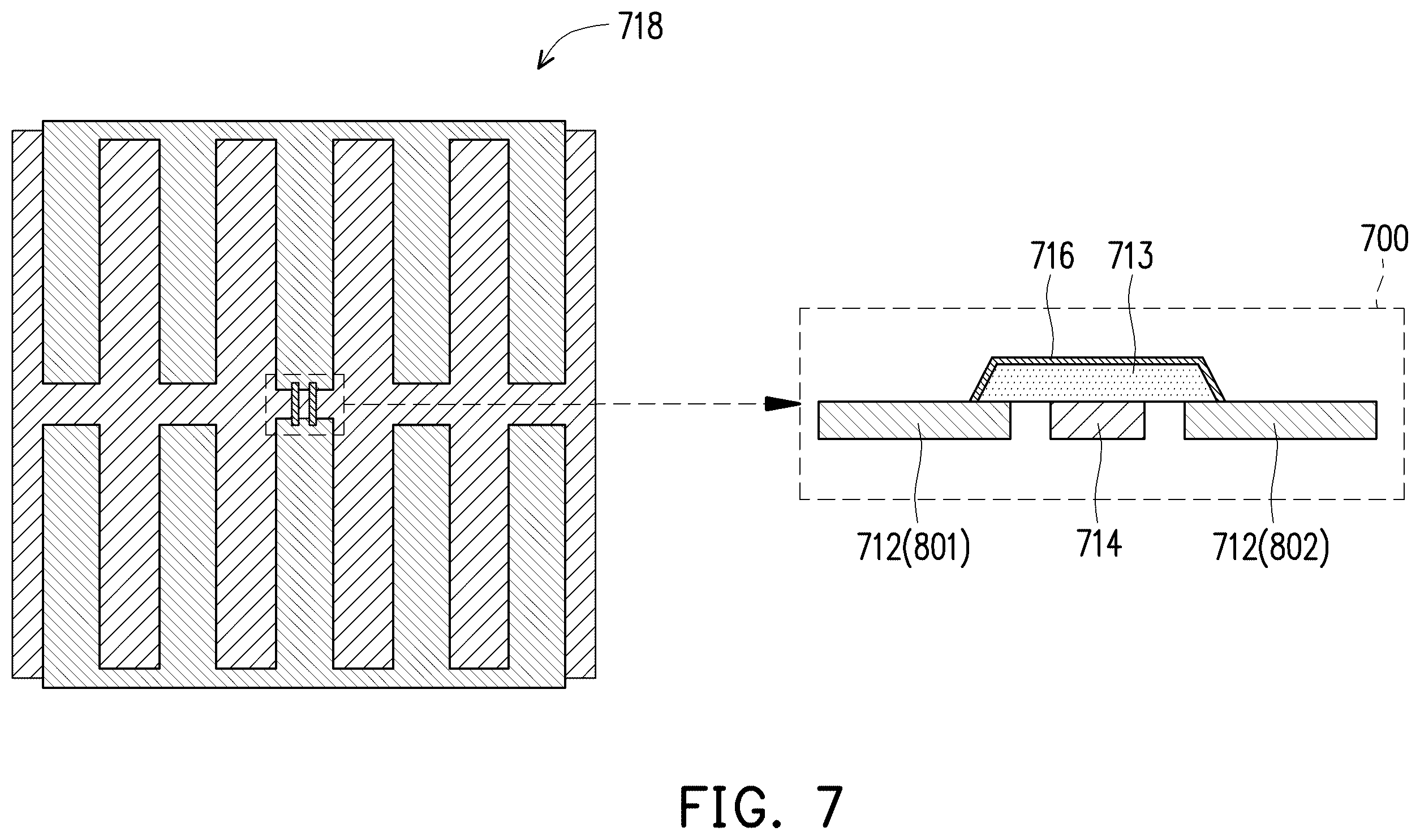 Patent US12417005 Figure 9 – Touch panel with well-designed touch pattern