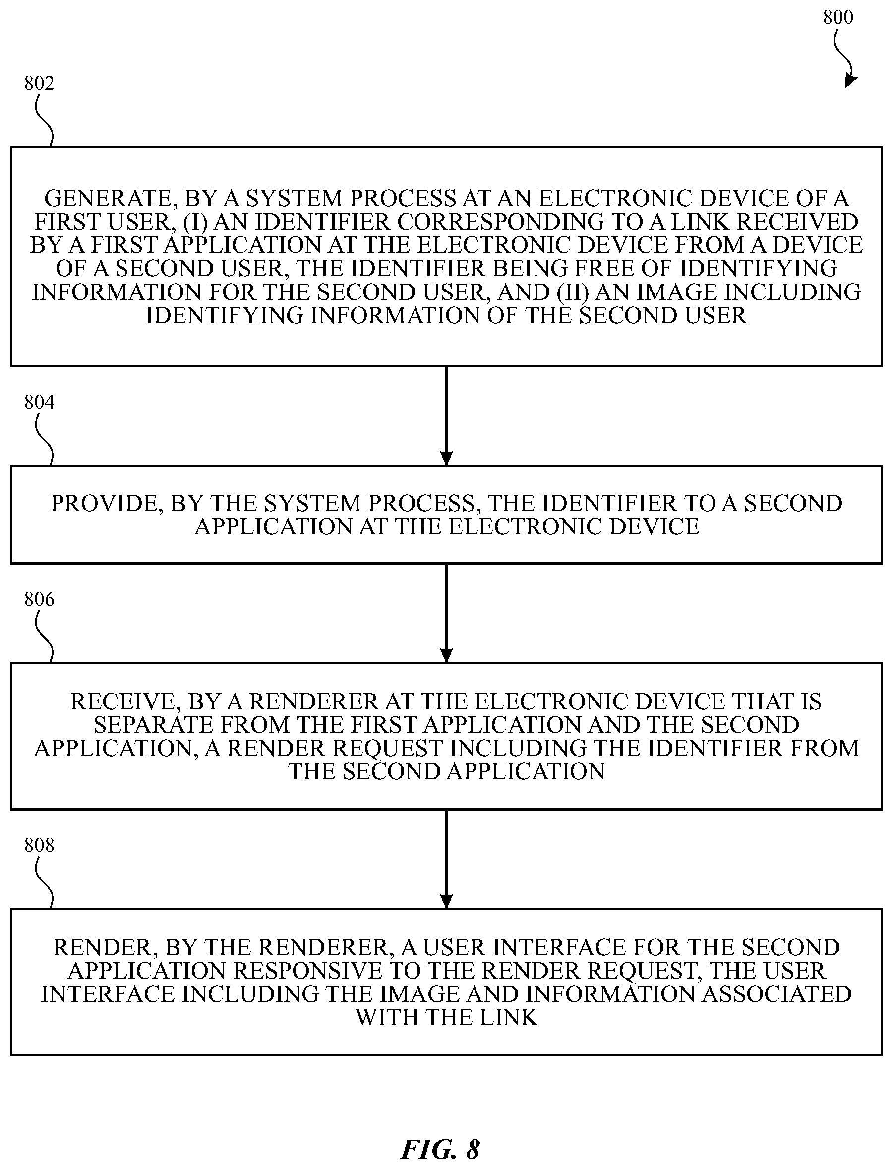 Patent US12417006 Figure 7 – Privacy-preserving sharing attribution for electronic devices