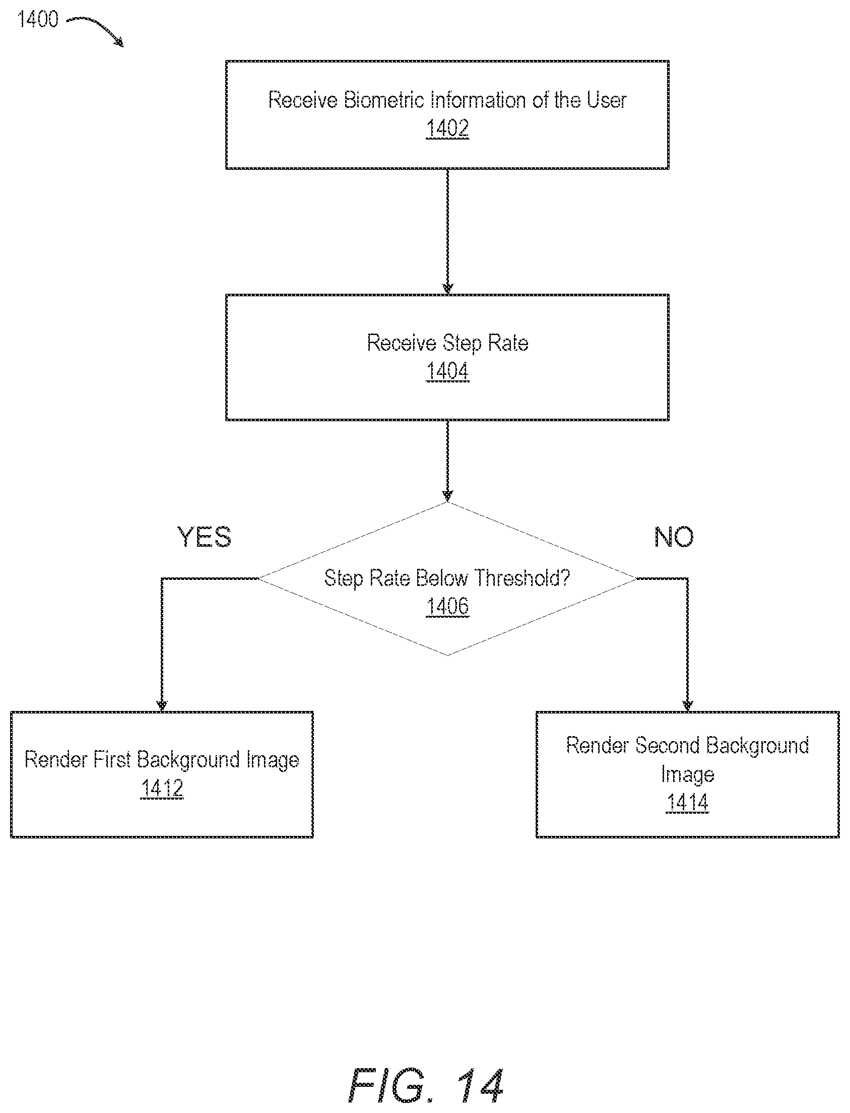 Patent US12417007 Figure 14 – Electronic device display screen customization based on image information