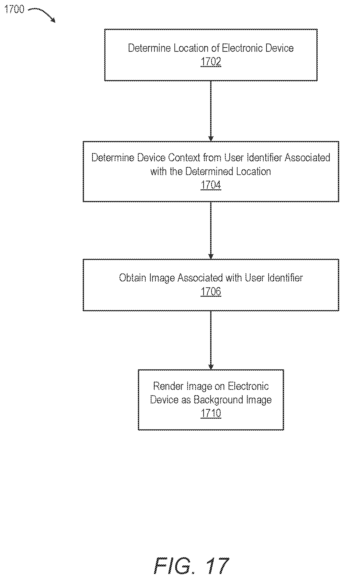 Patent US12417007 Figure 17 – Electronic device display screen customization based on image information