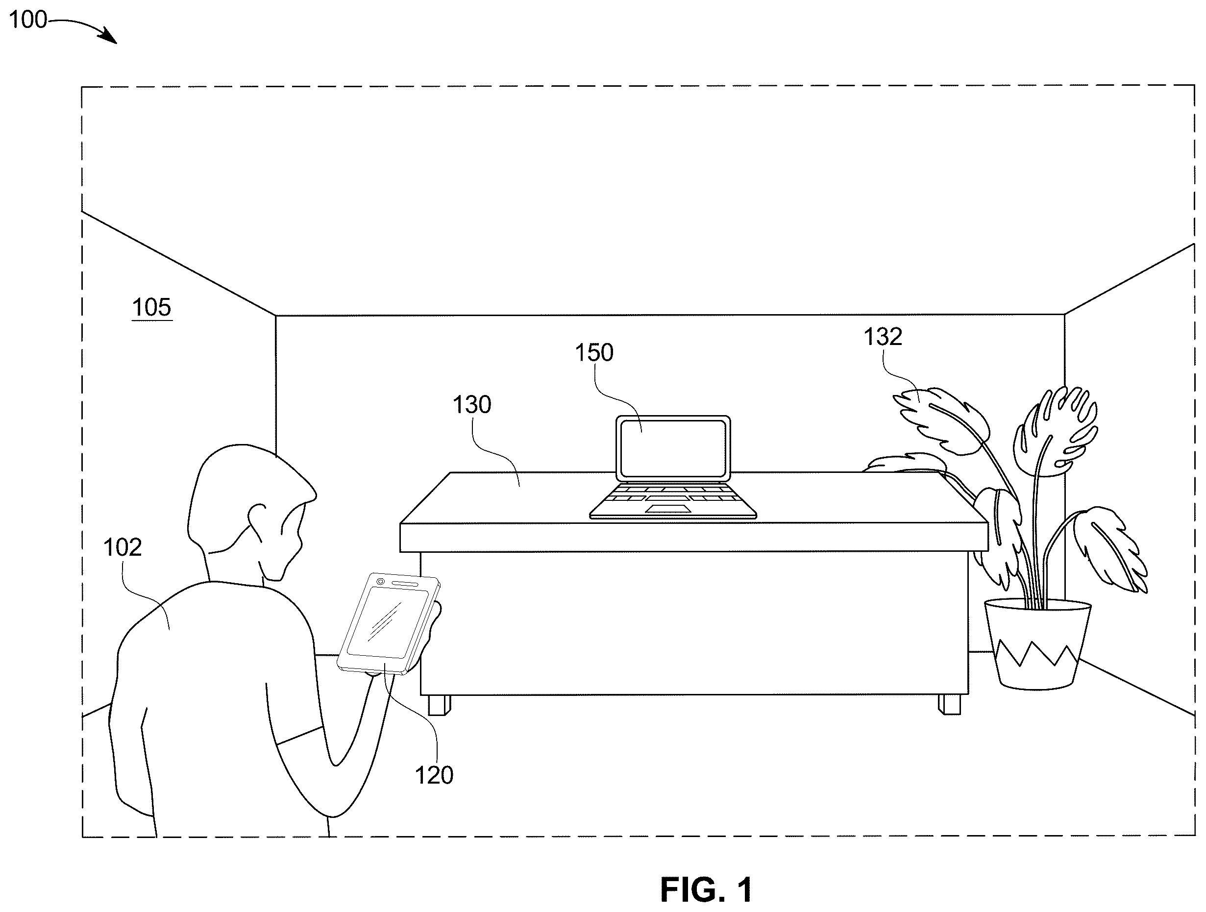 Patent US12417008 Figure 1 – Three-dimensional application inspection environment