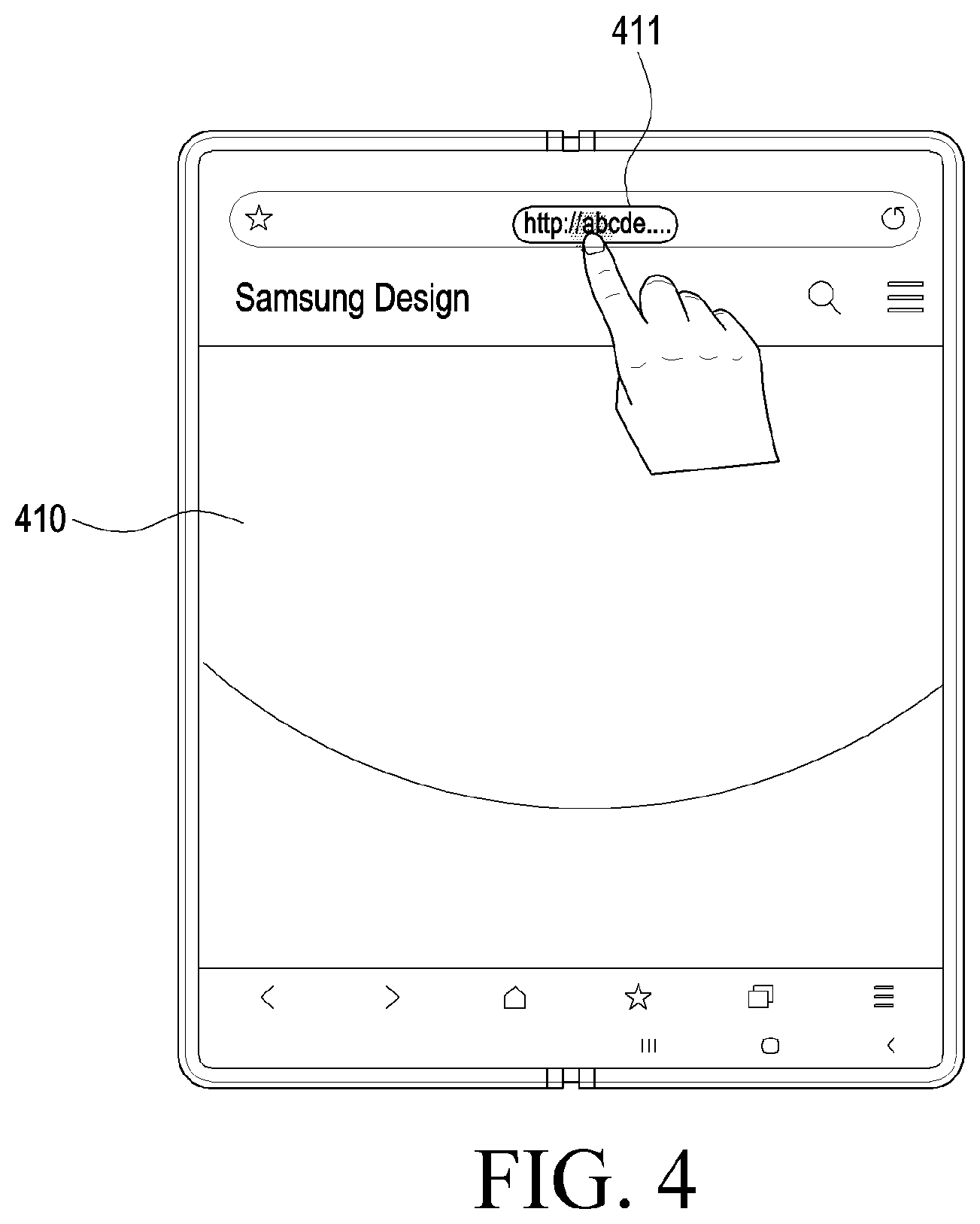 Patent US12417012 Figure 4 – Electronic device supporting multiple windows and method of controlling the same