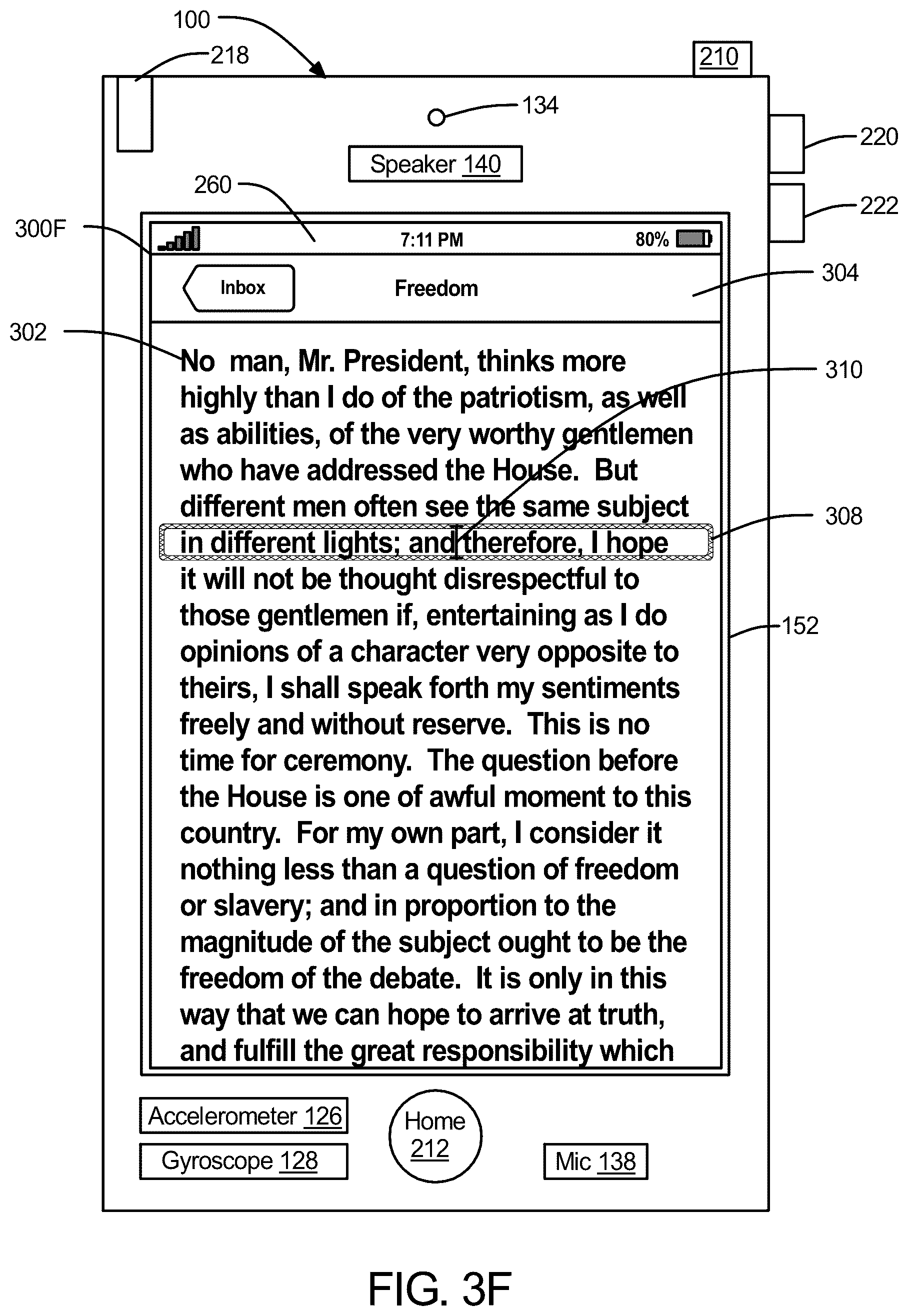 Patent US12417013 Figure 10 – Methods and graphical user interfaces for pointing and editing on computing devices with touch-sensitive displays