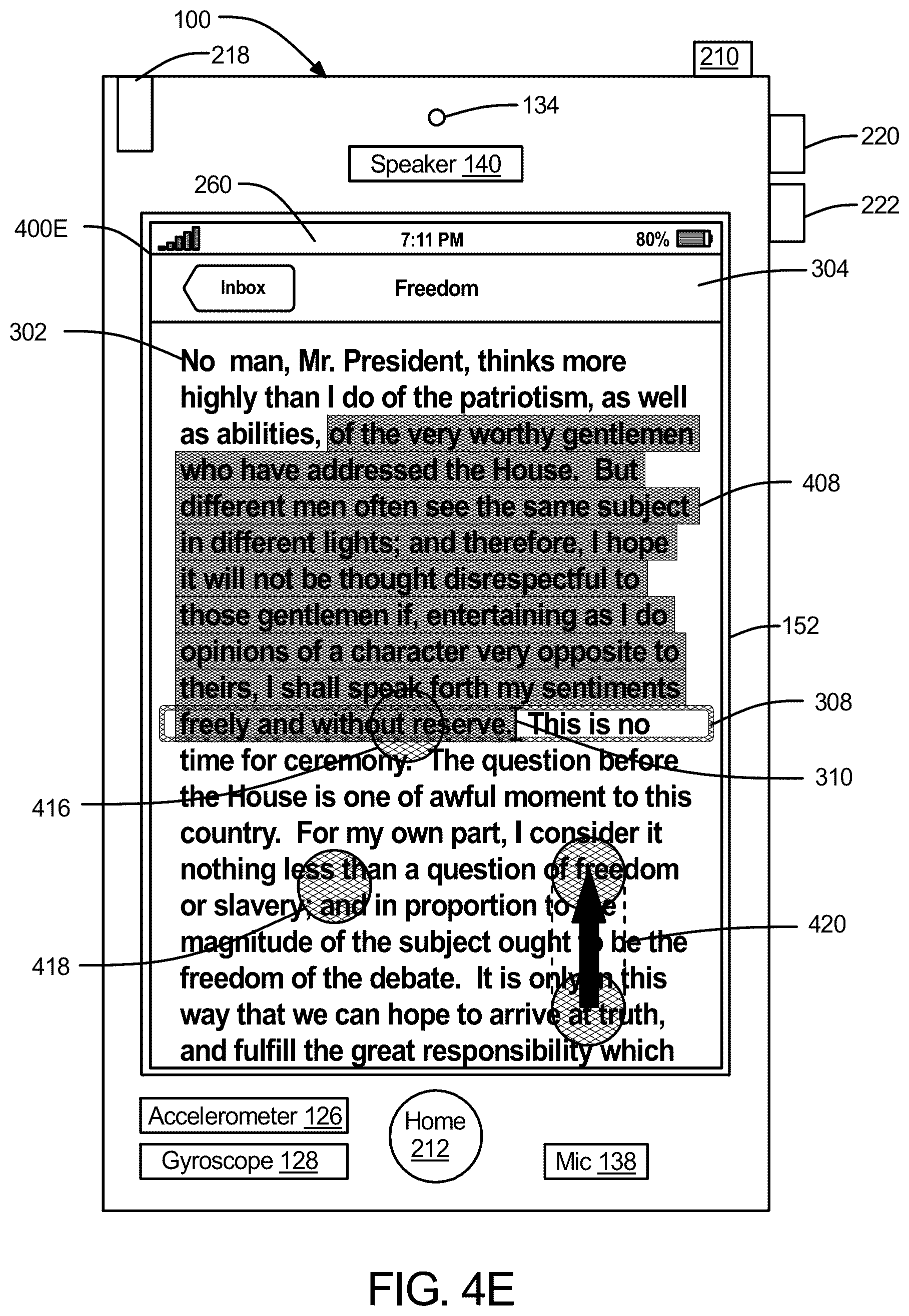 Patent US12417013 Figure 19 – Methods and graphical user interfaces for pointing and editing on computing devices with touch-sensitive displays