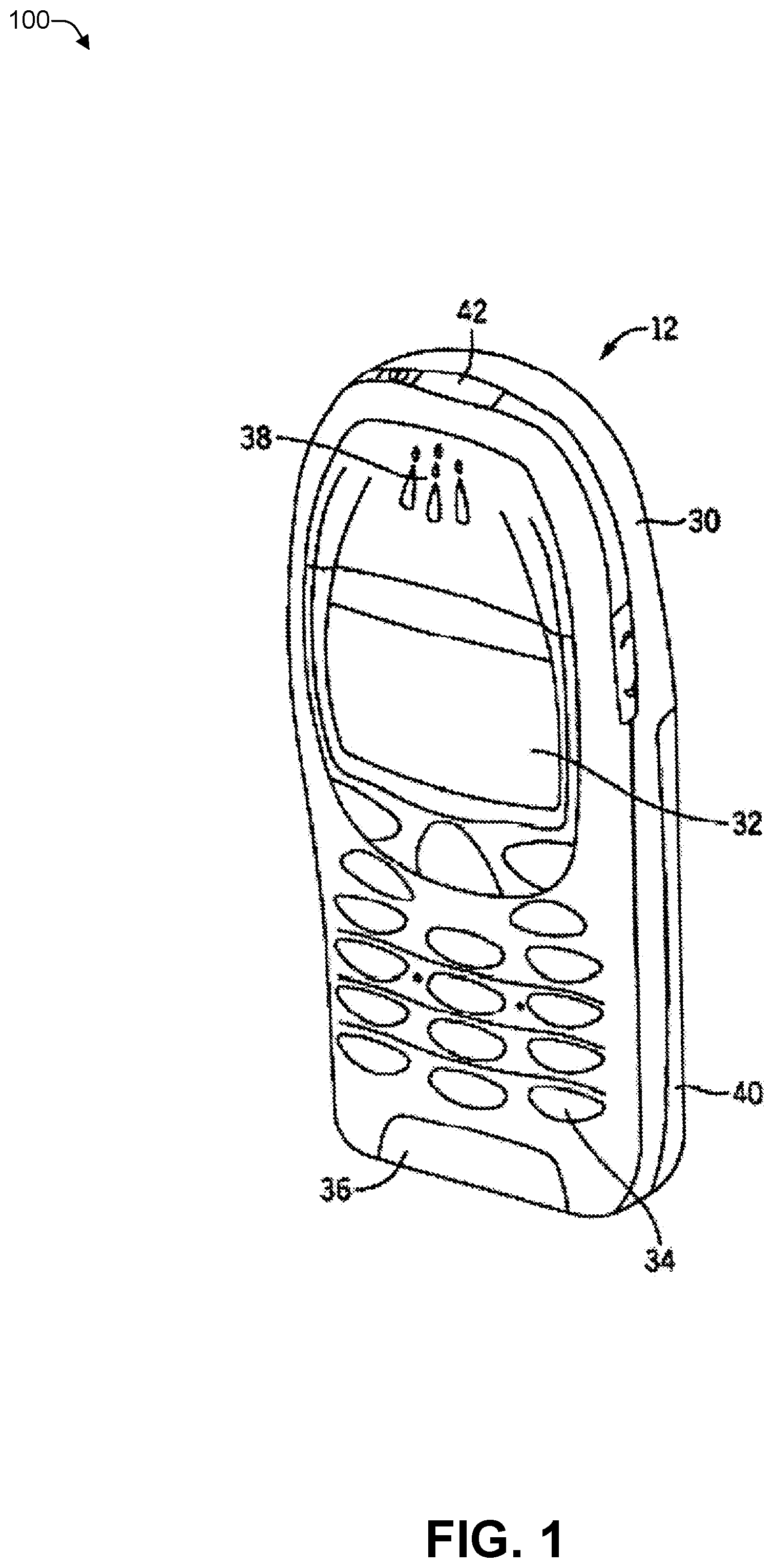 Patent US12417022 — Extended utilization area for a memory device — Figure 1