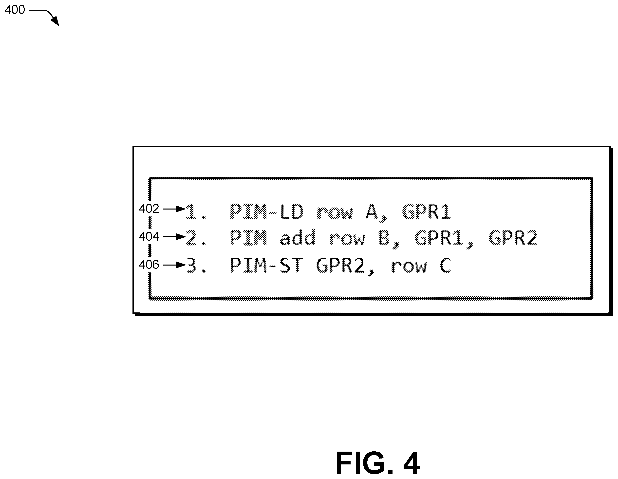 Patent US12417024 Figure 4 – Transforming all-bank processing-in-memory operations into multiple masked processing-in-memory operations