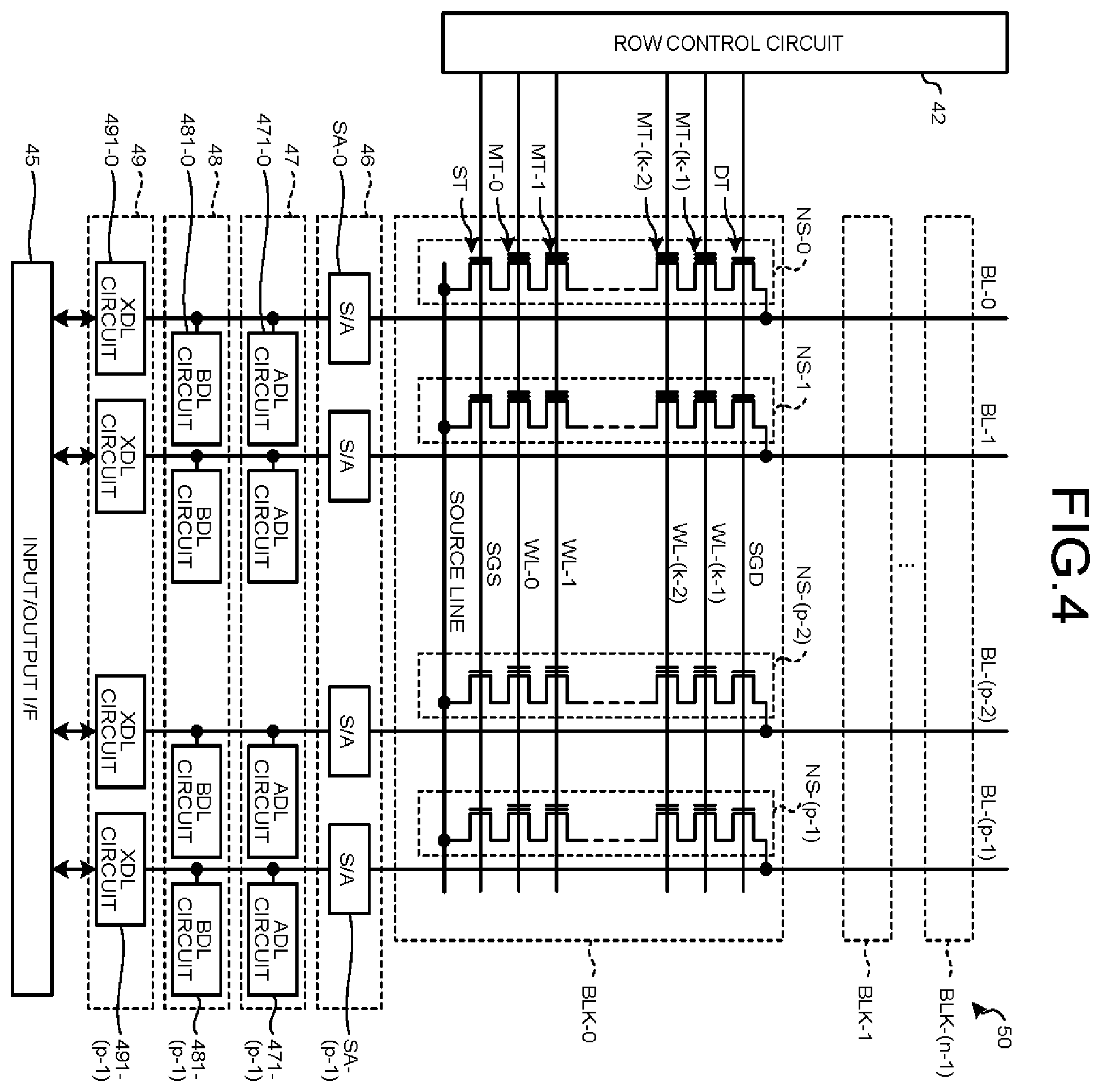 Patent US12417025 Figure 4 – Nonvolatile memory including intermediate buffer and input/output buffer and memory system including the nonvolatile memory