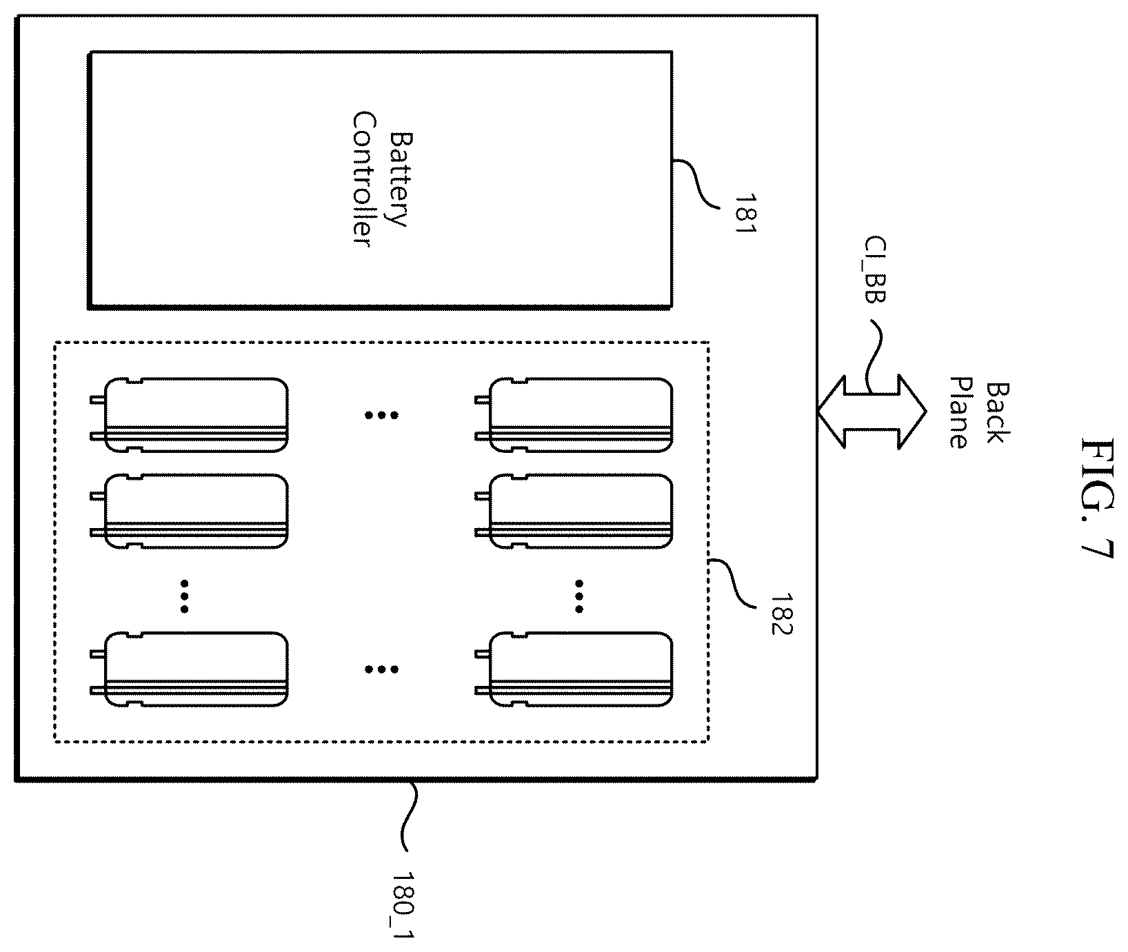 Patent US12417031 Figure 7 – Storage system including battery module and method for operating the same