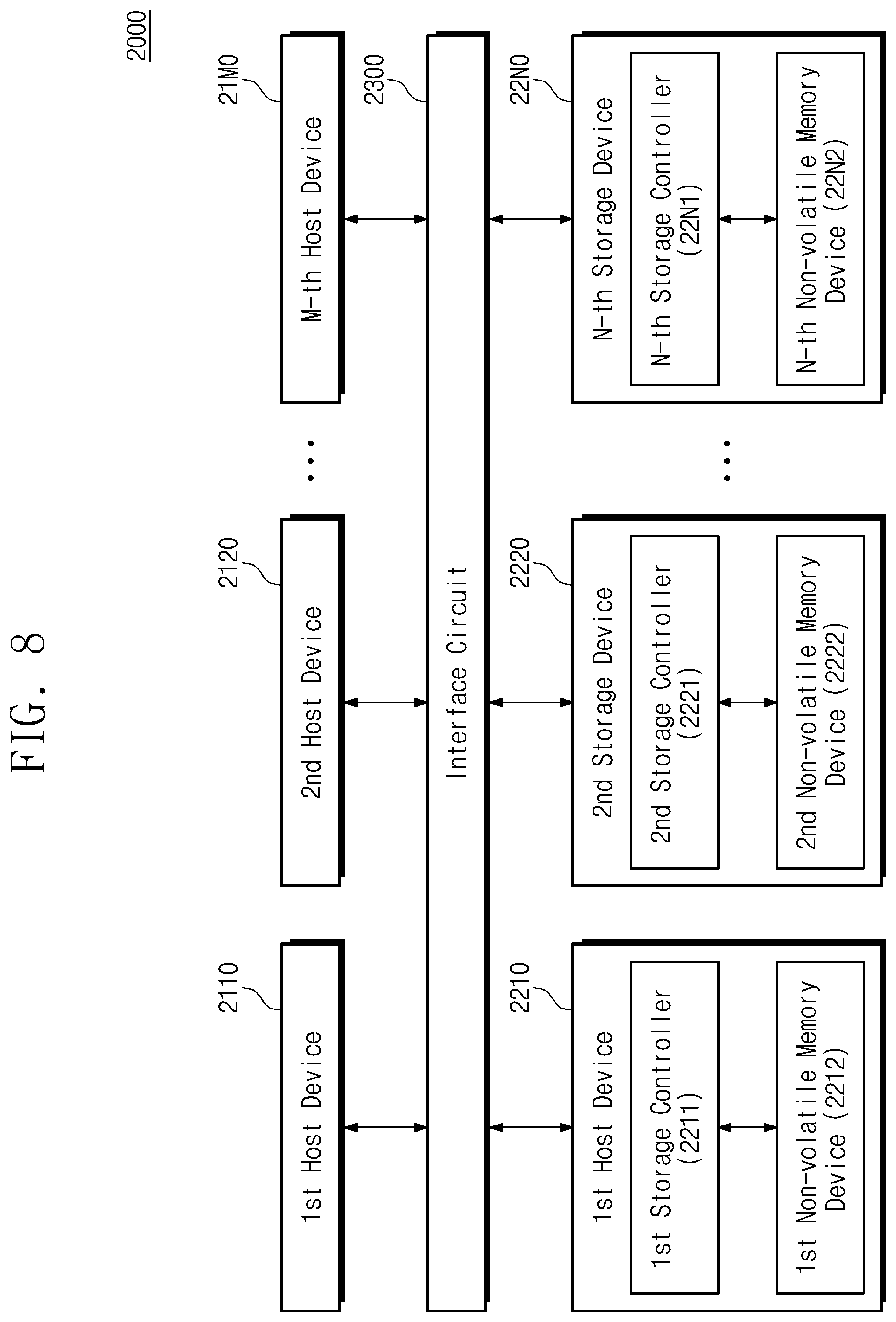 Patent US12417045 Figure 8 – Electronic device storing mapping information and method of operating the same