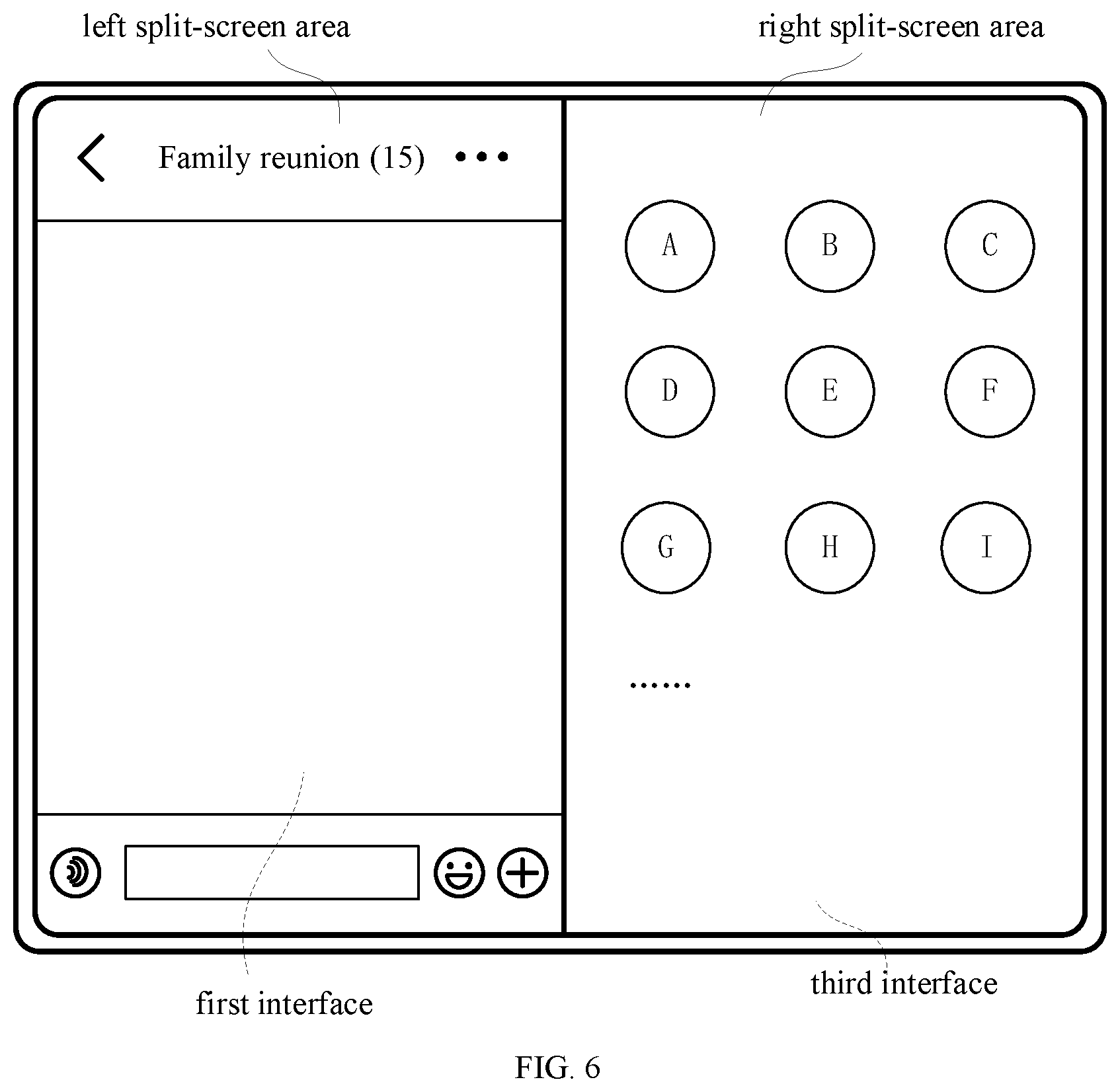 Patent US12417059 Figure 6 – Method and apparatus for split-screen display, electronic device and computer readable storage medium