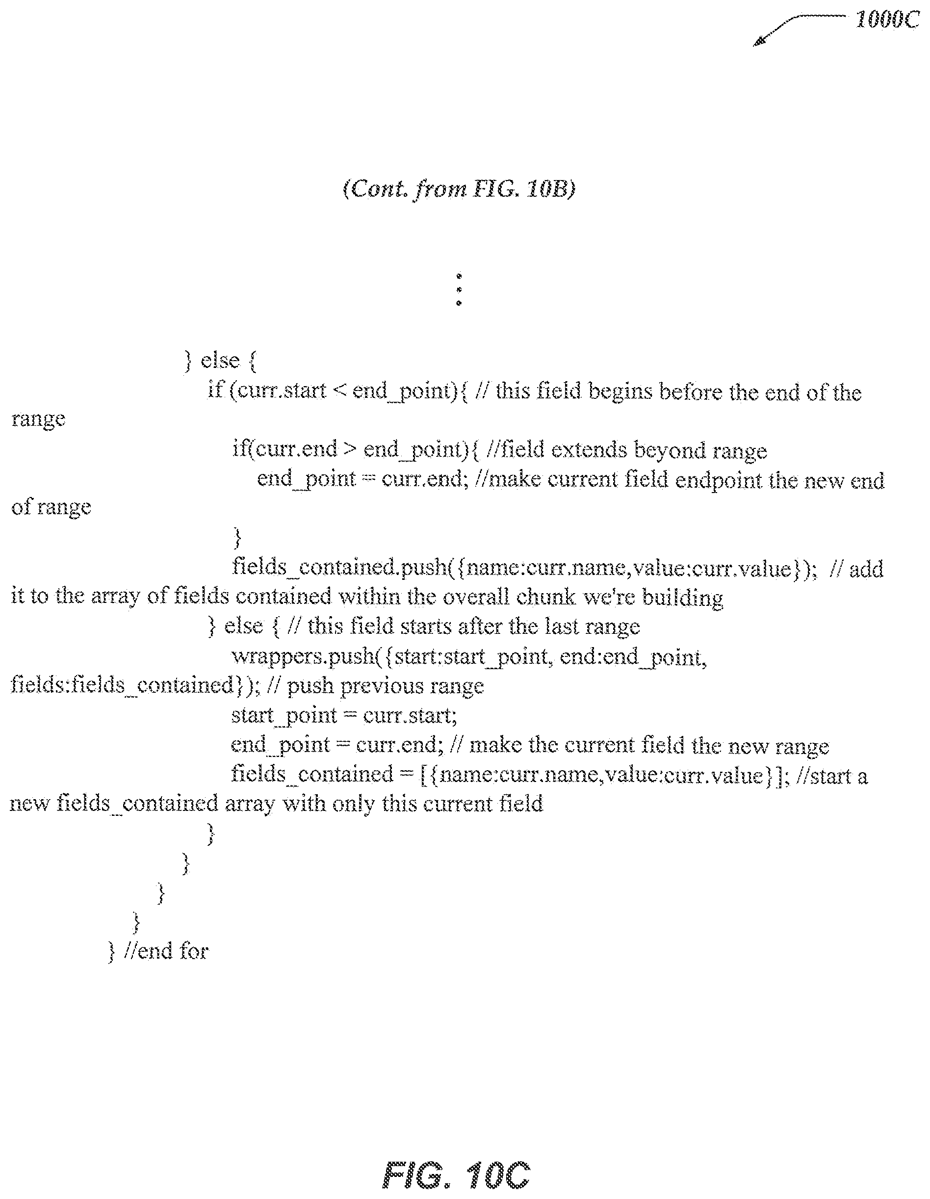 Patent US12417074 Figure 15 – Updating event records based on user edited extraction rule