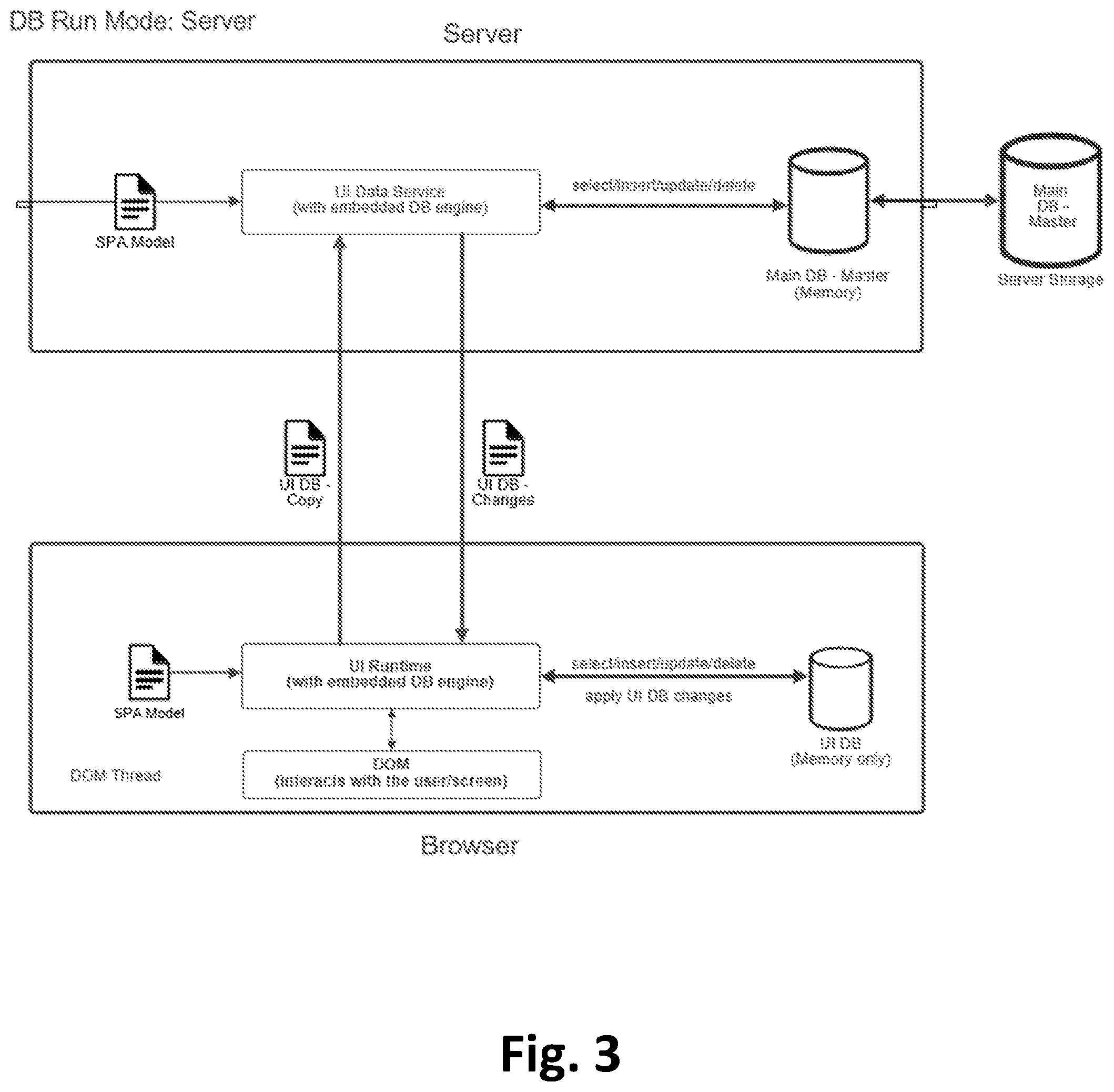 Patent US12417080 Figure 3 – System and method for generating single page web applications