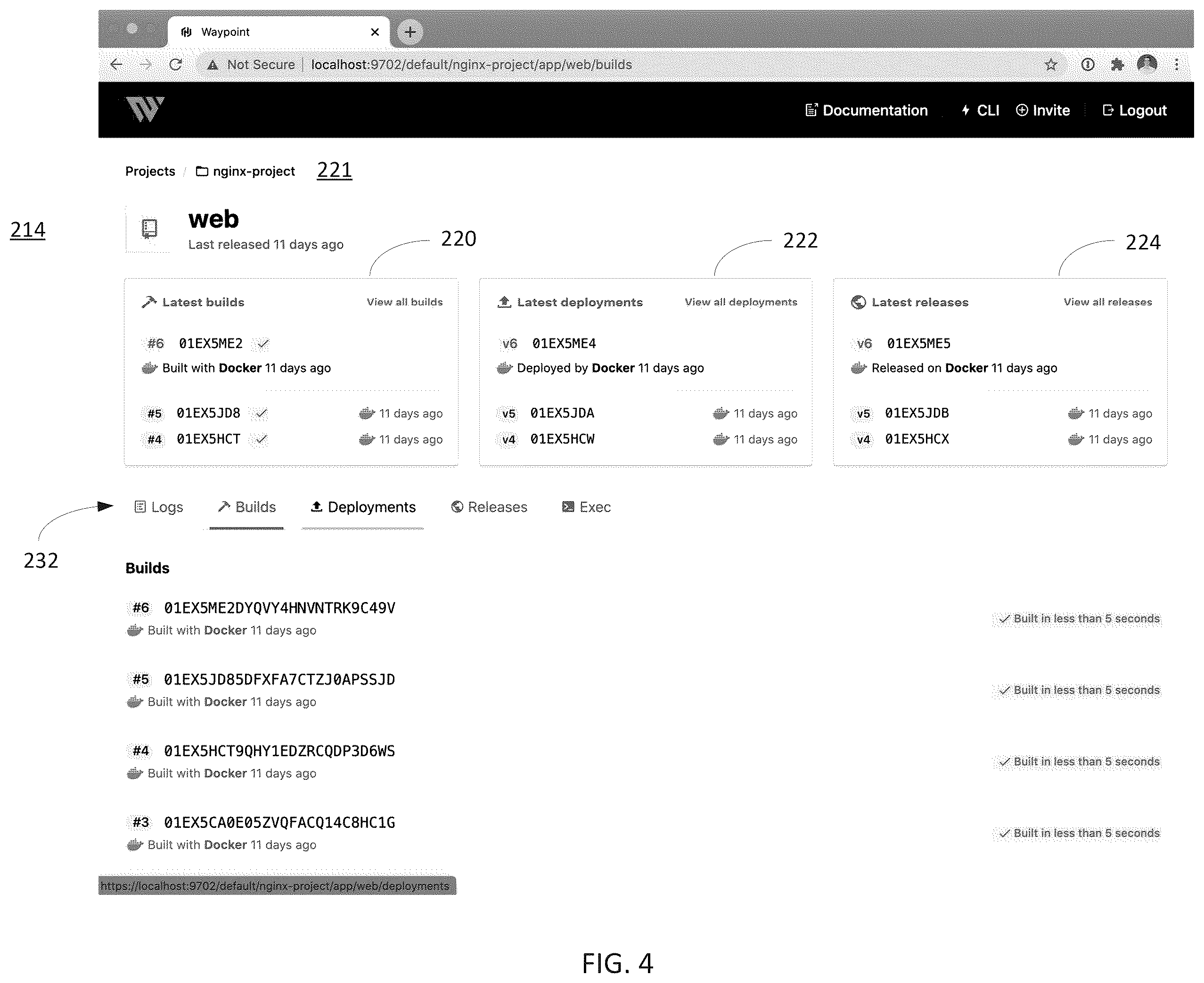 Patent US12417096 Figure 4 – Data model for a cloud application deployment service