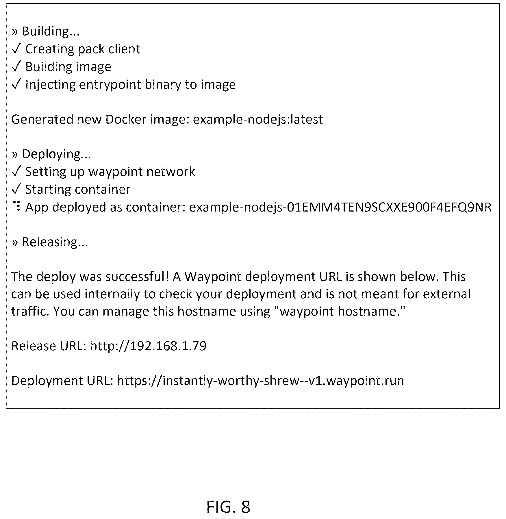 Patent US12417096 Figure 6 – Data model for a cloud application deployment service