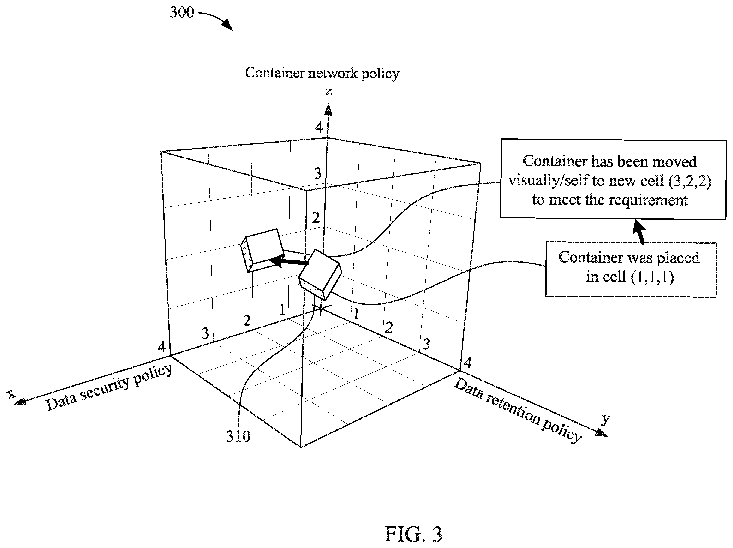 Patent US12417111 Figure 3 – Intelligent container configuring using augmented reality