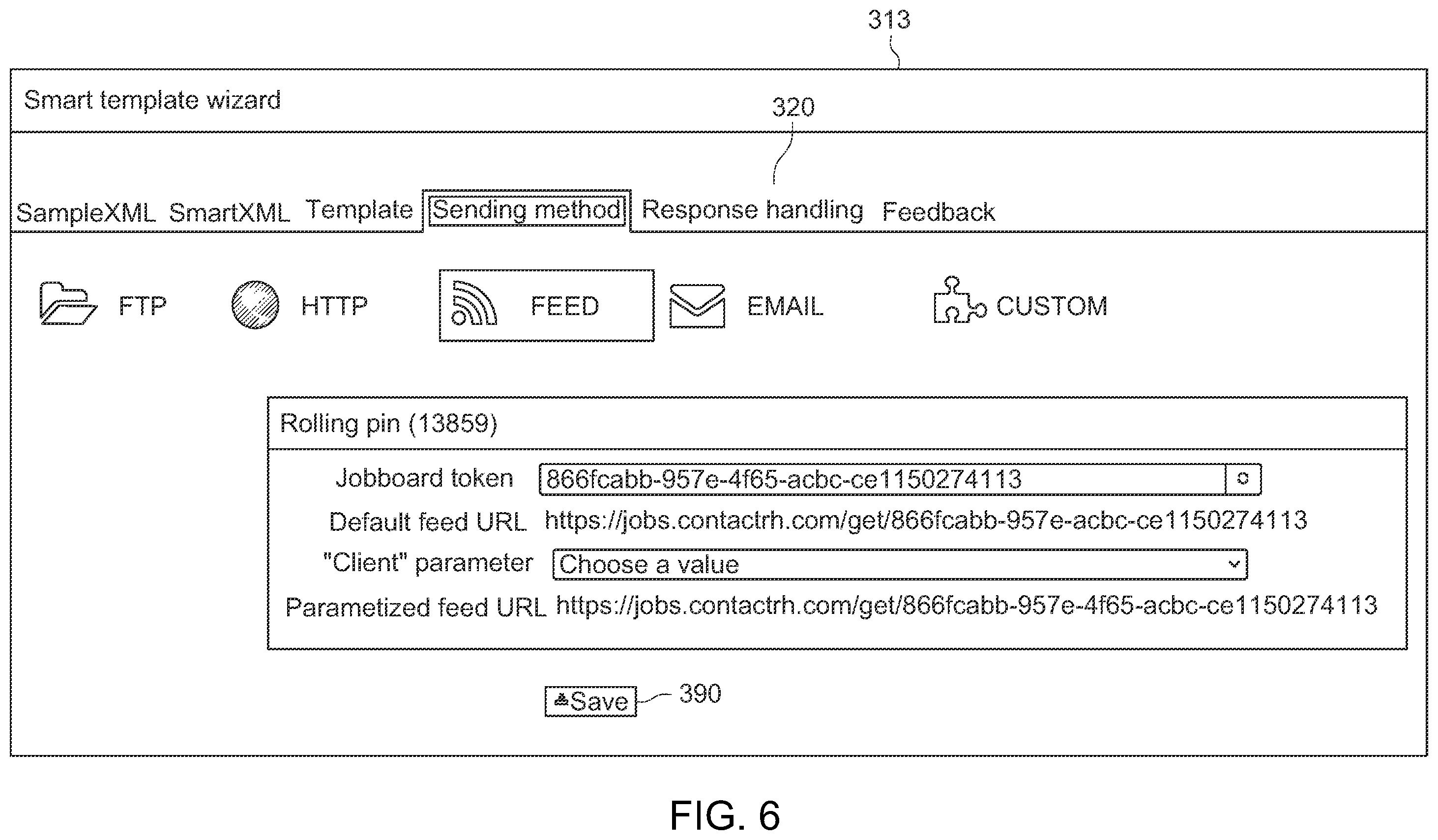 Patent US12417123 Figure 6 – Self-service platform integration
