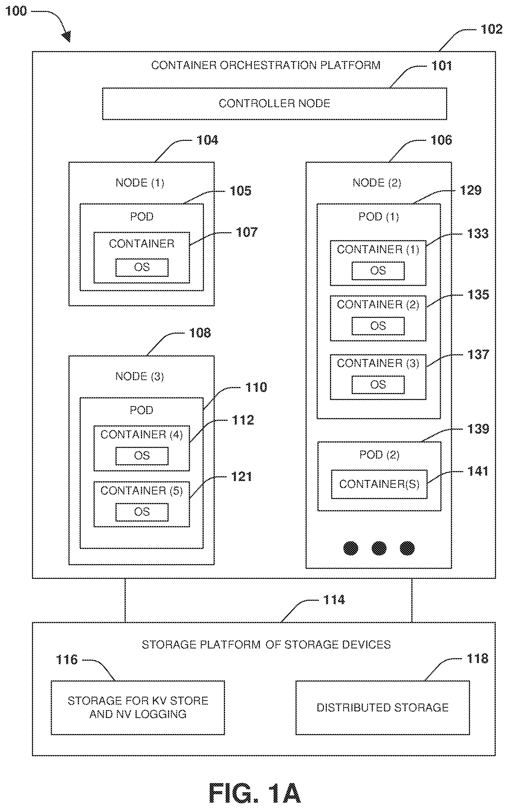 Patent US12417176 — Persistent key-value store and journaling system — Figure 1