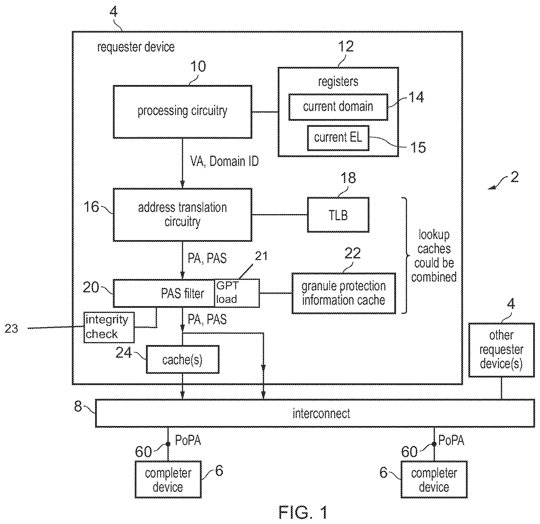 Patent US12417190 Figure 1 – Data integrity check for granule protection data