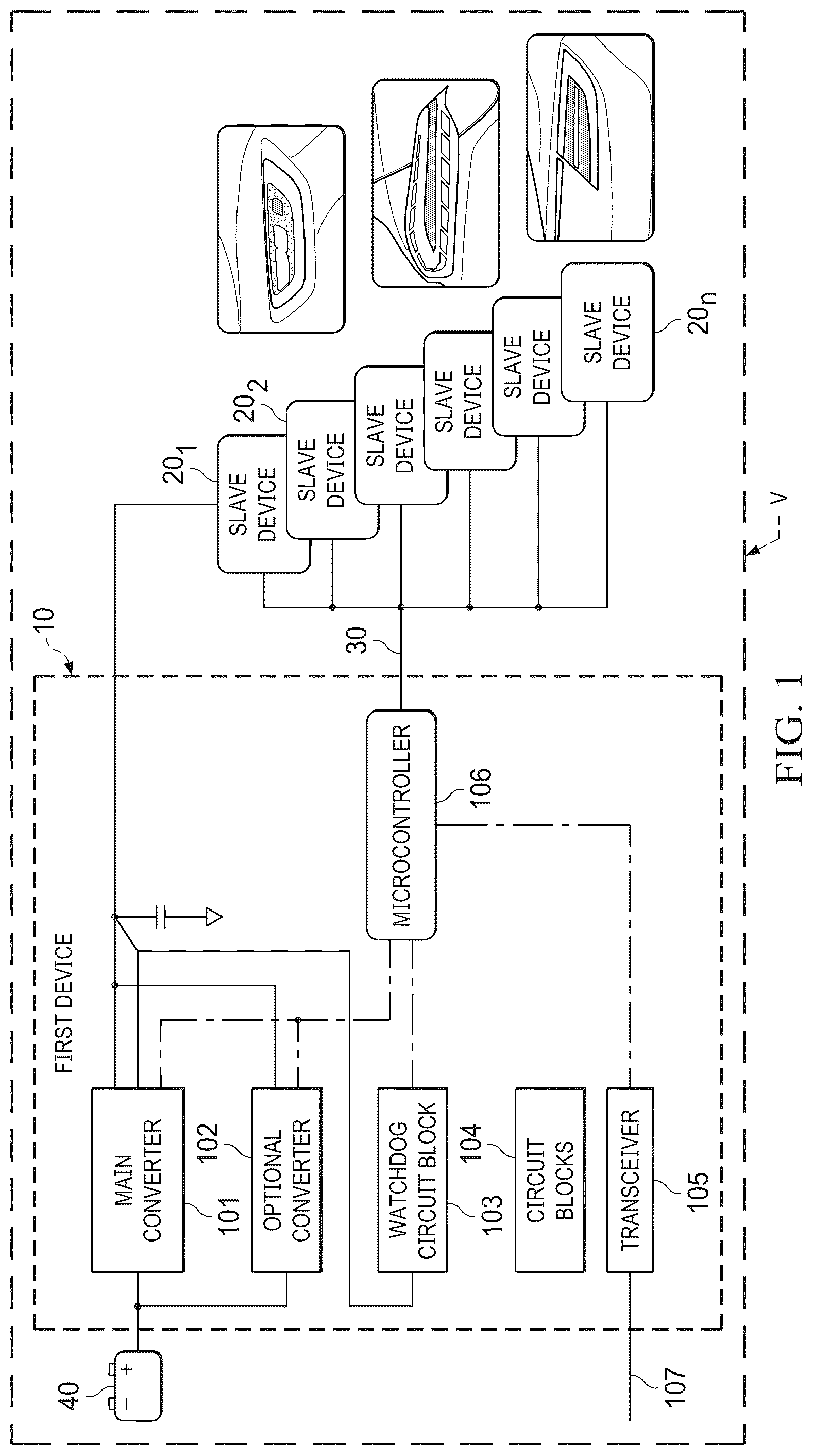 Patent US12417200 Figure 1 – System and method for communication between a commander device and a responder device