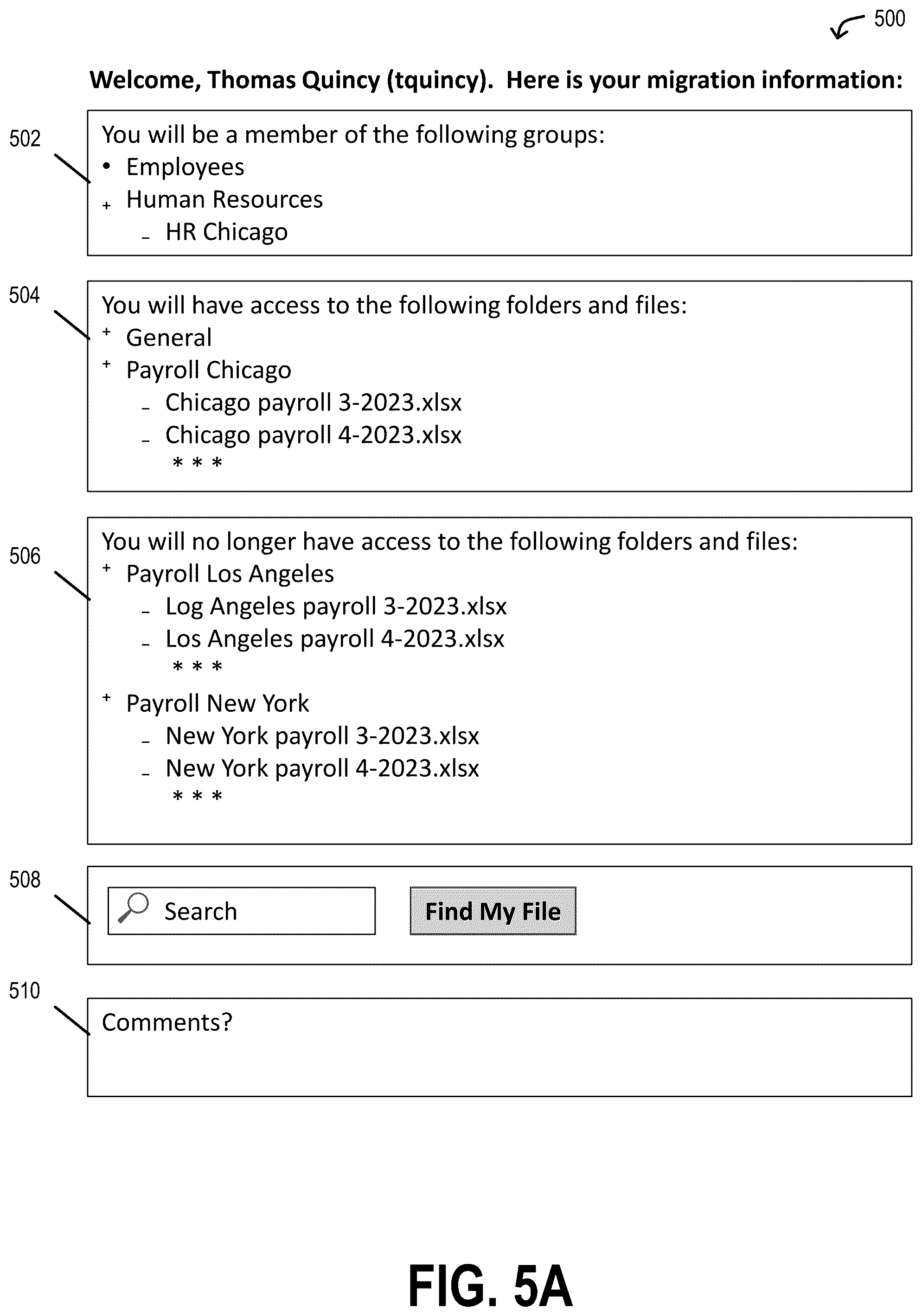 Patent US12417207 Figure 9 – File system migration mapping