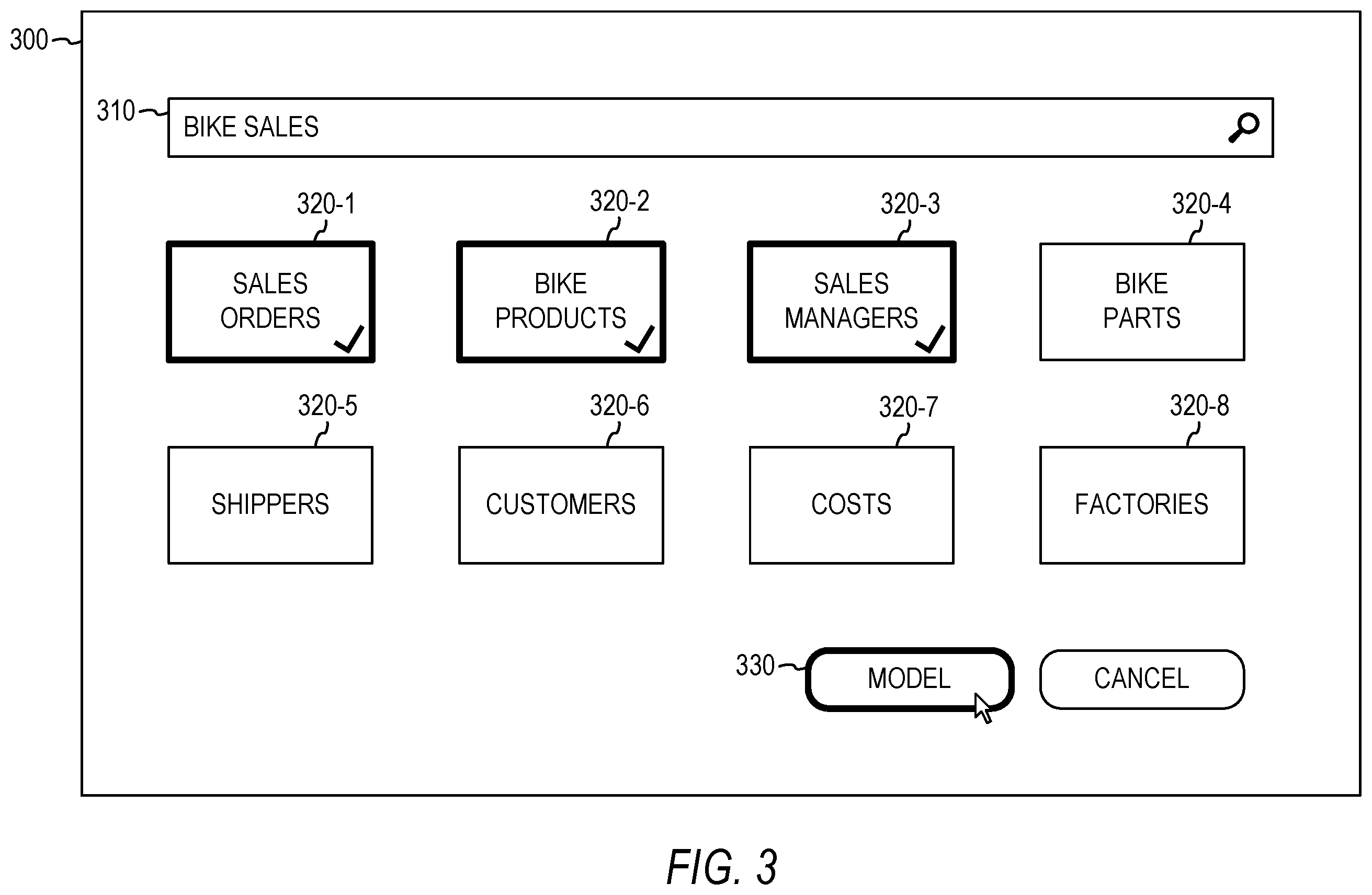 Patent US12417220 Figure 3 – Generative data modeling using large language model