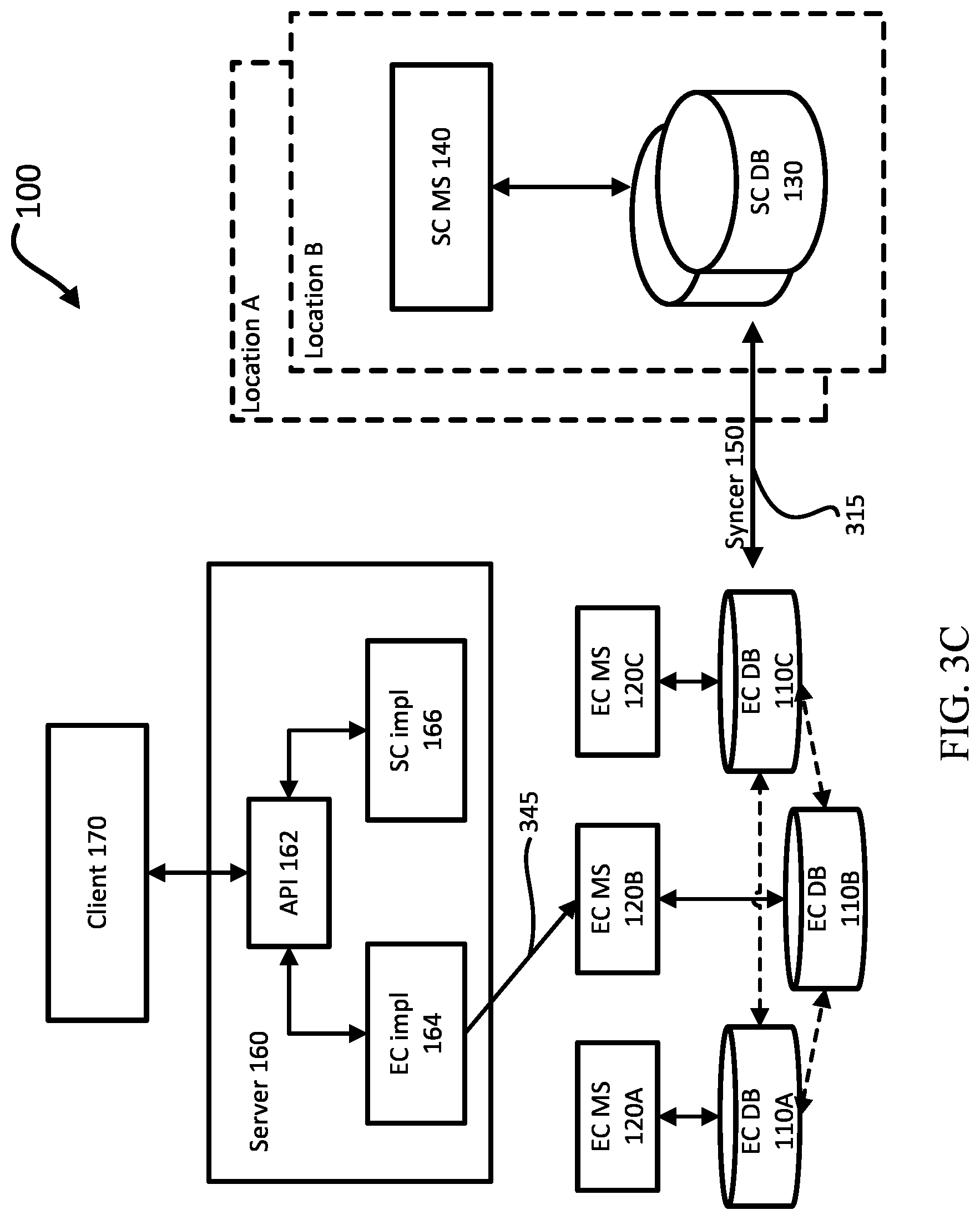Patent US12417221 Figure 5 – Online migration from an eventually consistent system to a strongly consistent system