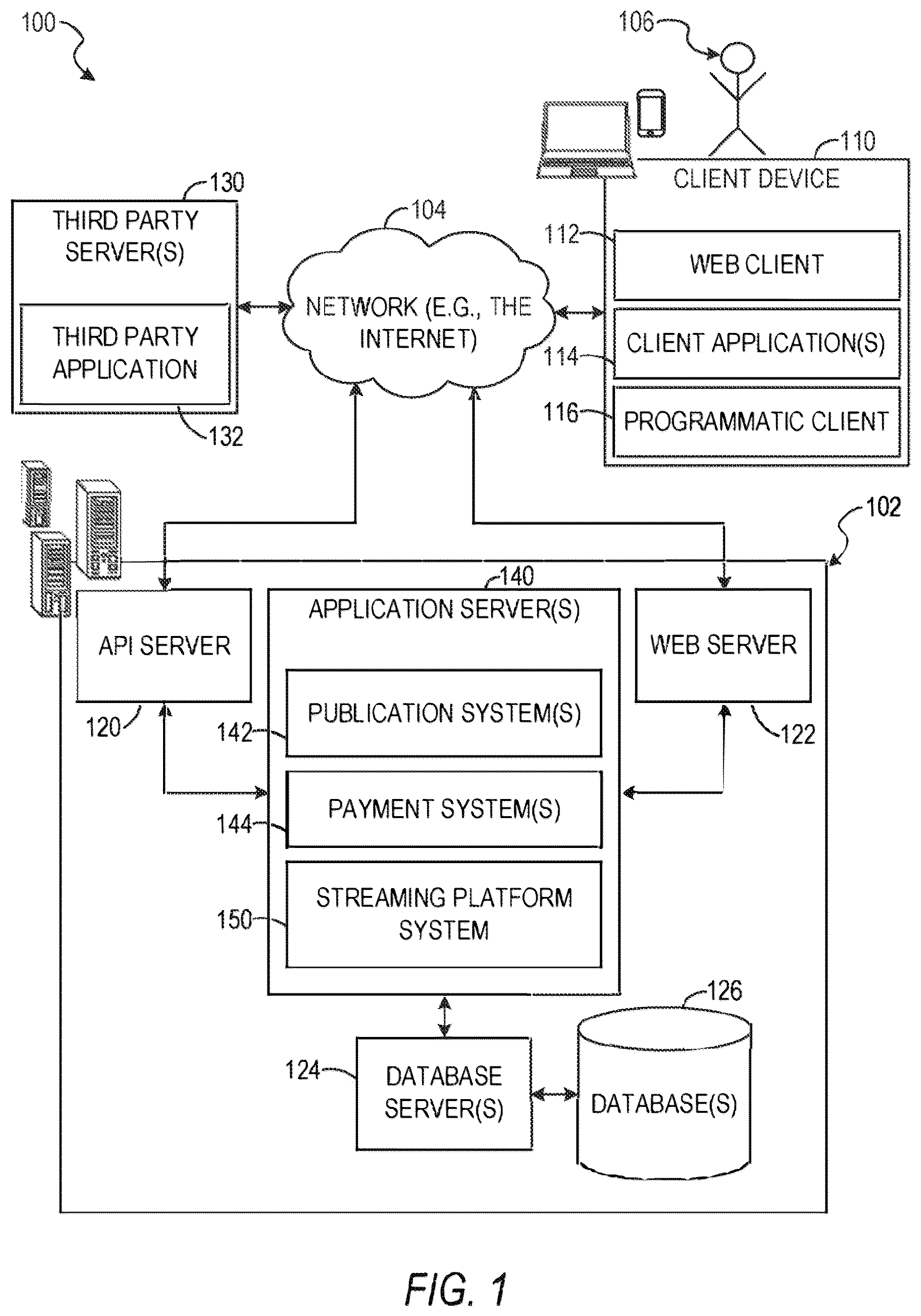 Patent US12417229 Figure 1 – Managing database offsets with time series