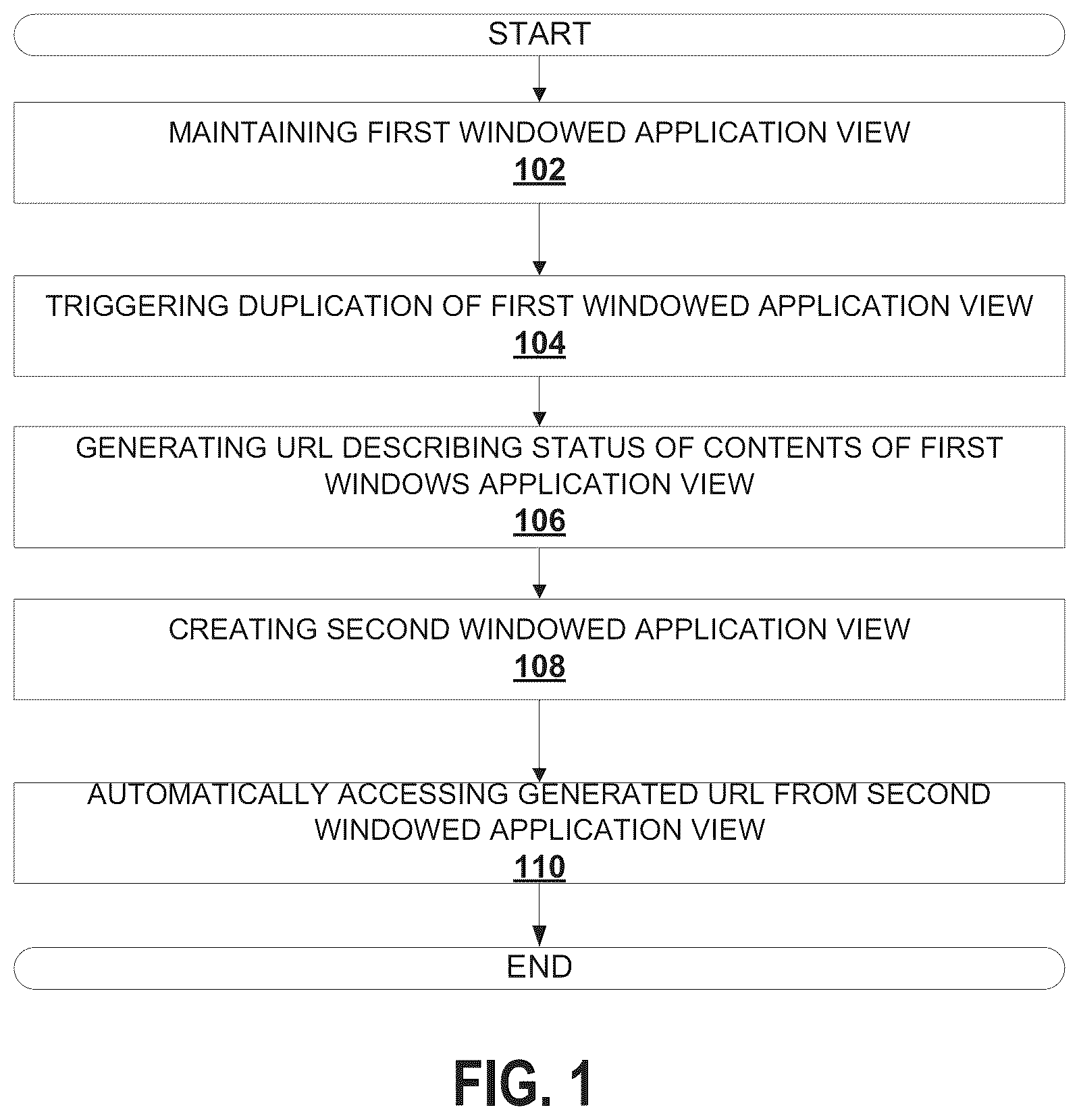 Patent US12417234 Figure 1 – System and method for duplicating an application state