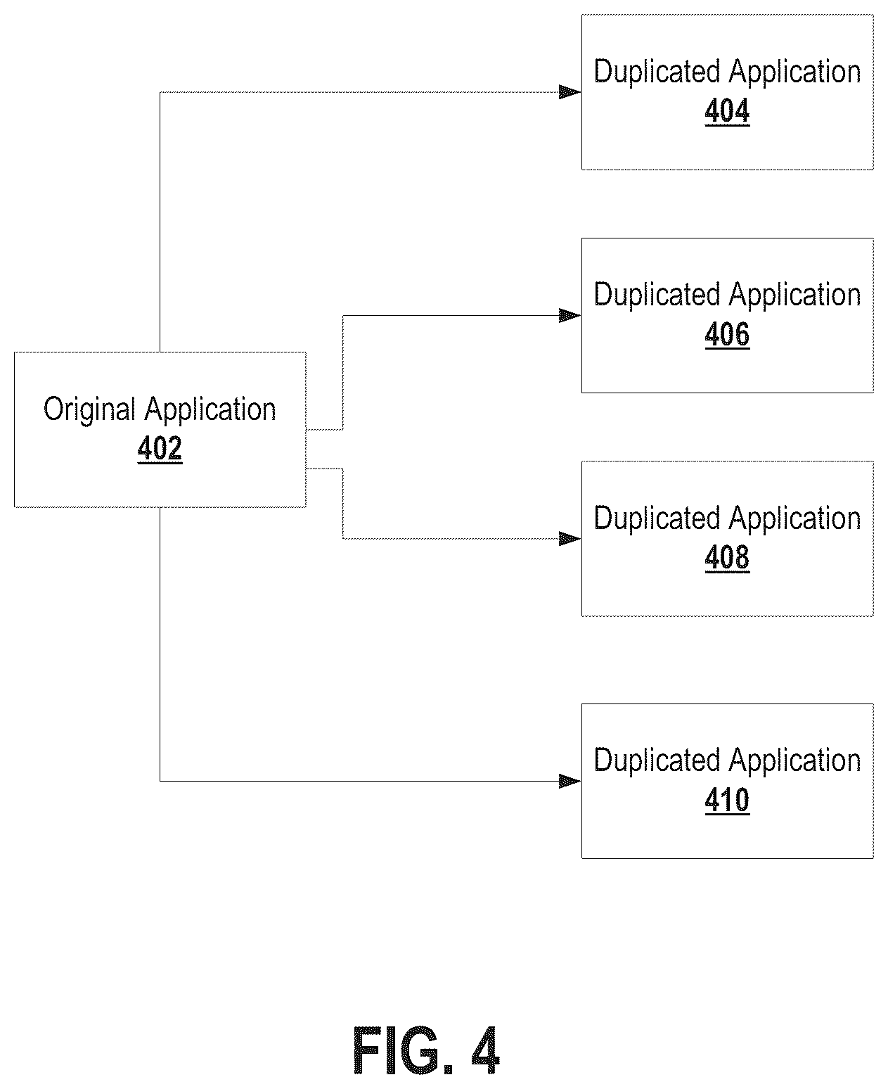 Patent US12417234 Figure 4 – System and method for duplicating an application state