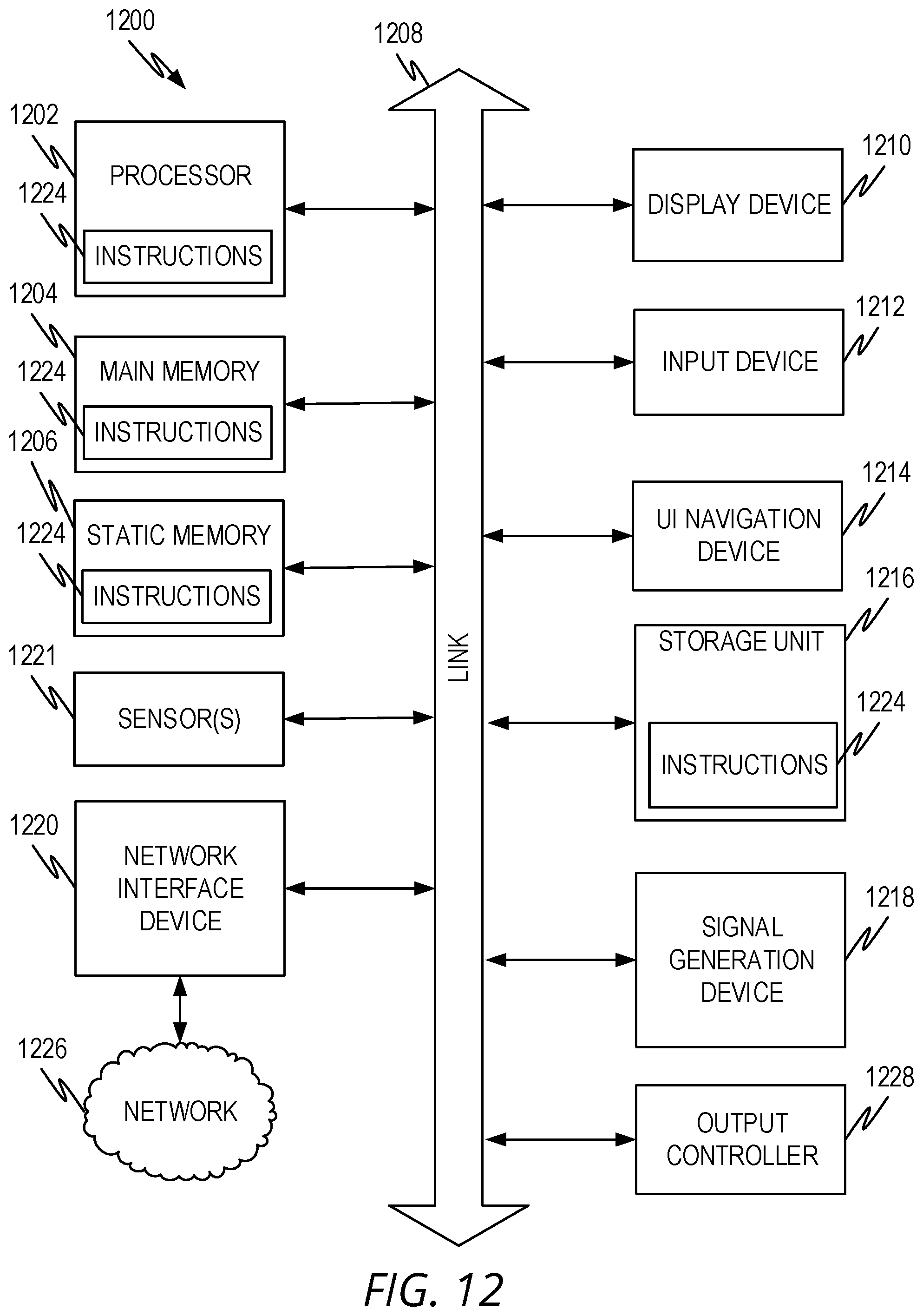 Patent US12417249 Figure 12 – Smart find for in-application searching