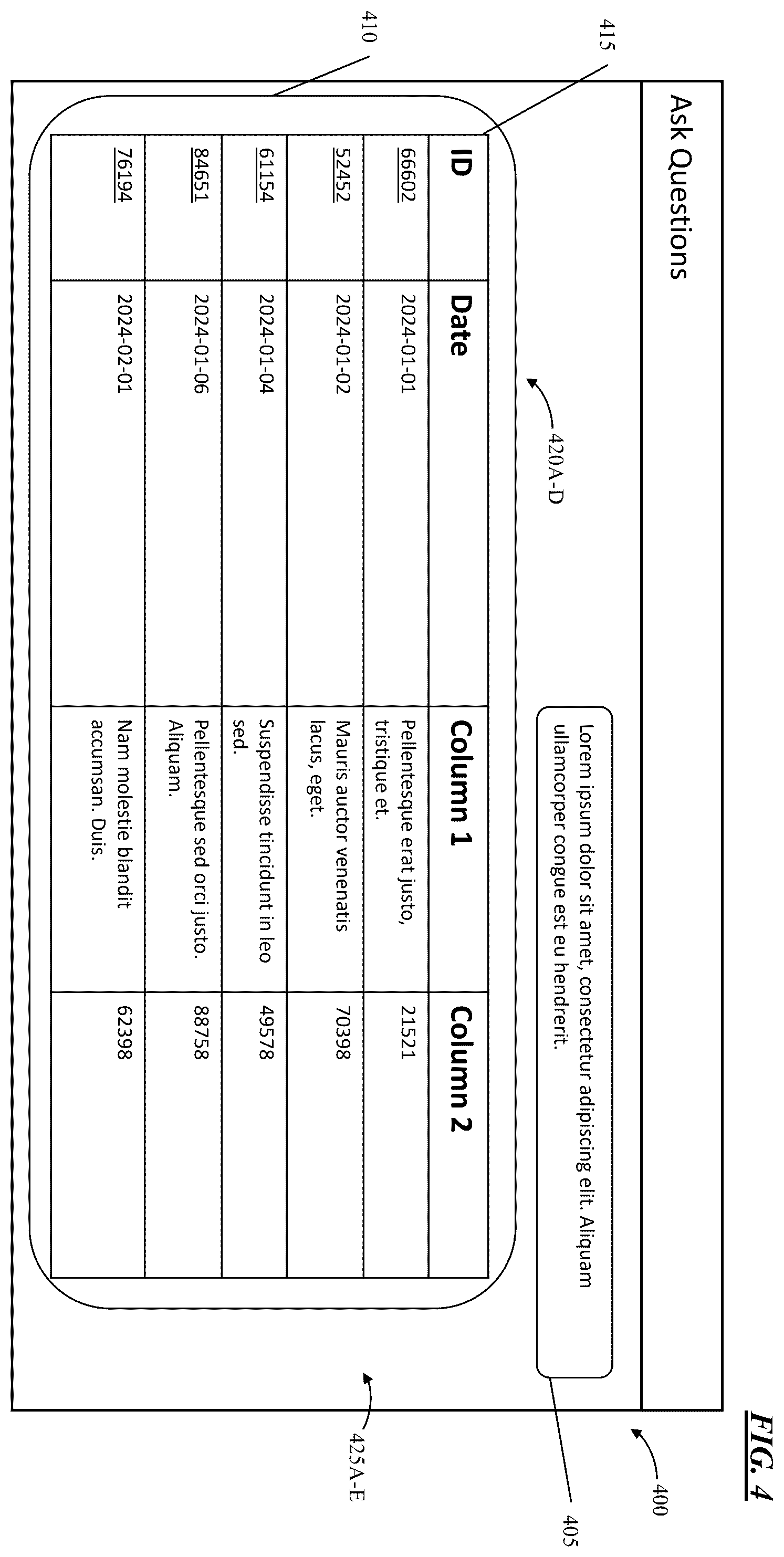 Patent US12417250 Figure 5 – Processing user input to a computing environment using artificial intelligence