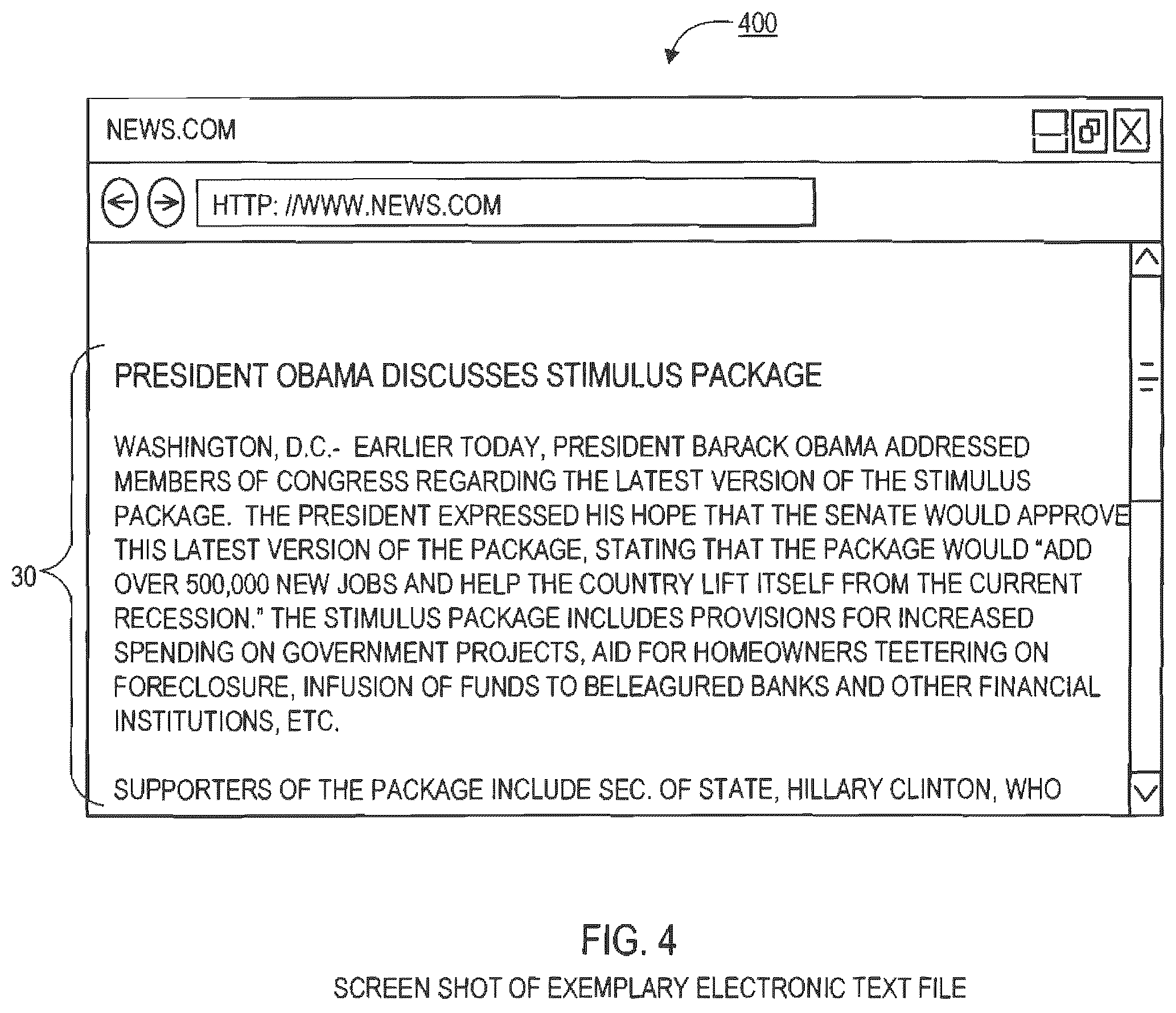 Patent US12417254 Figure 4 – Systems and methods for dynamically creating hyperlinks associated with relevant multimedia content