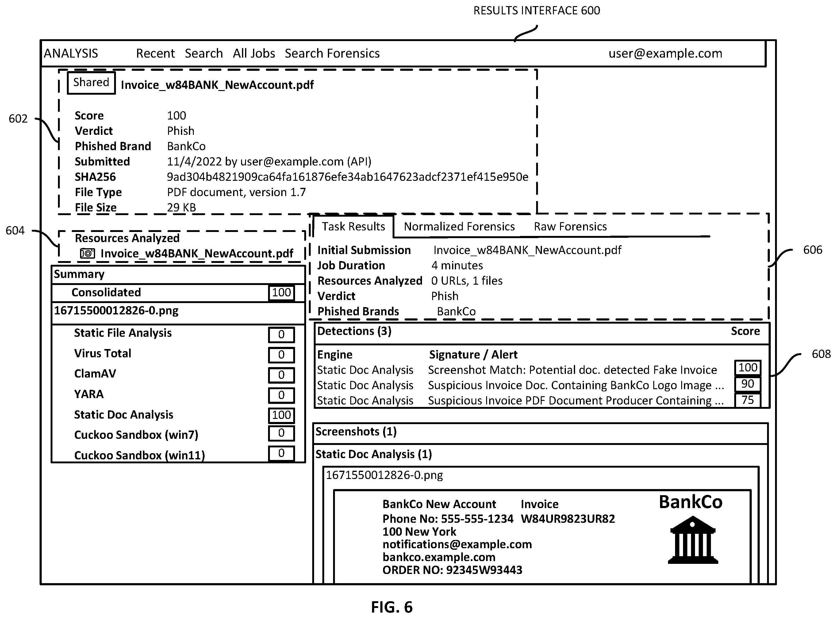 Patent US12417286 Figure 6 – Automated attack chain following by a threat analysis platform