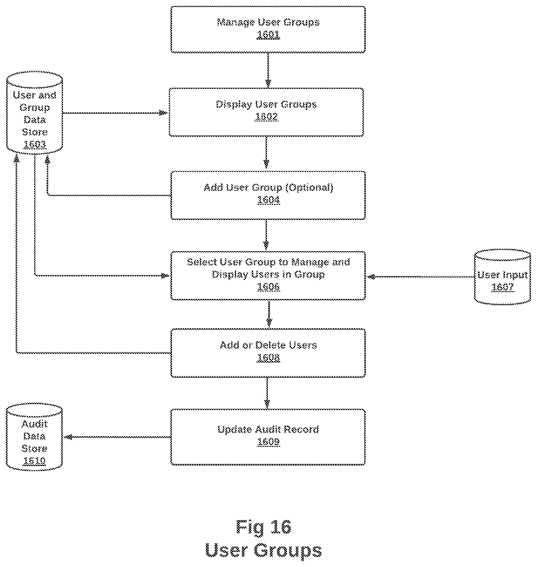 Patent US12417296 Figure 18 – Methods and systems for team collaboration and document management