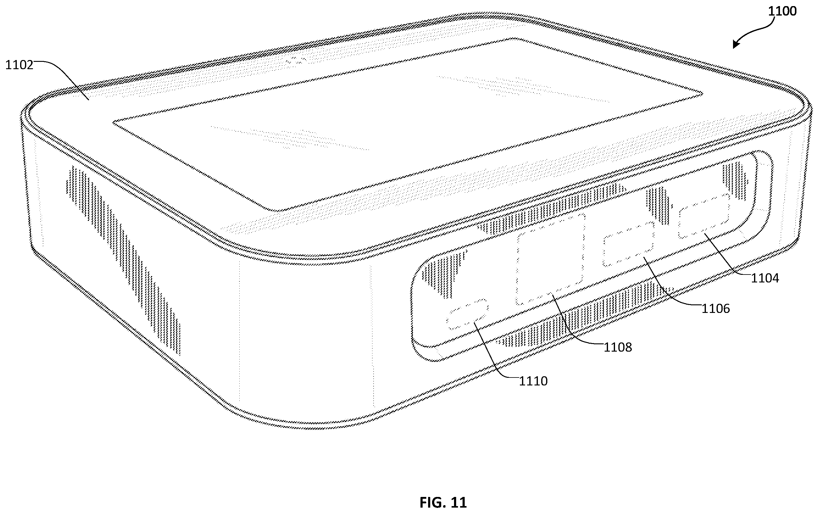 Patent US12417302 Figure 11 – Updating an edge device operating in a secure computing environment