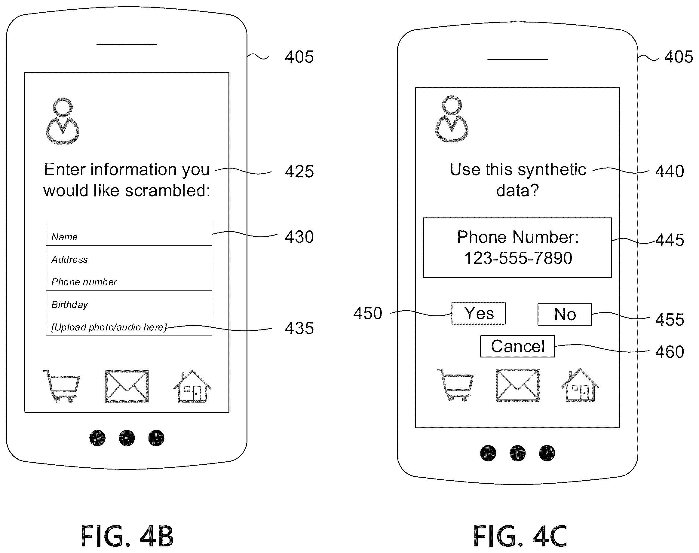 Patent US12417315 Figure 5 – Scrambling an identity on the internet