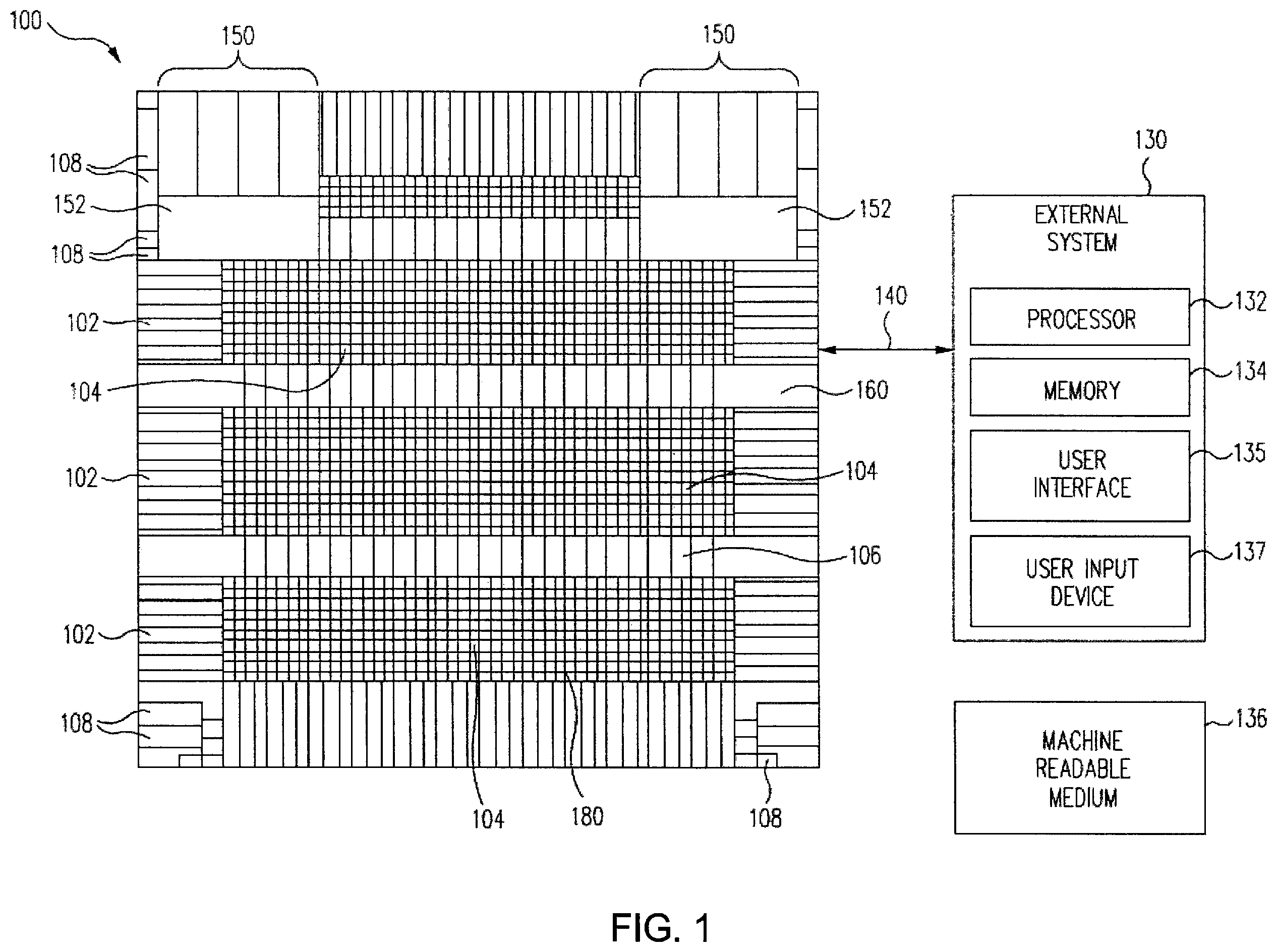 Patent US12417319 Figure 1 – Multi-chip secure and programmable systems and methods