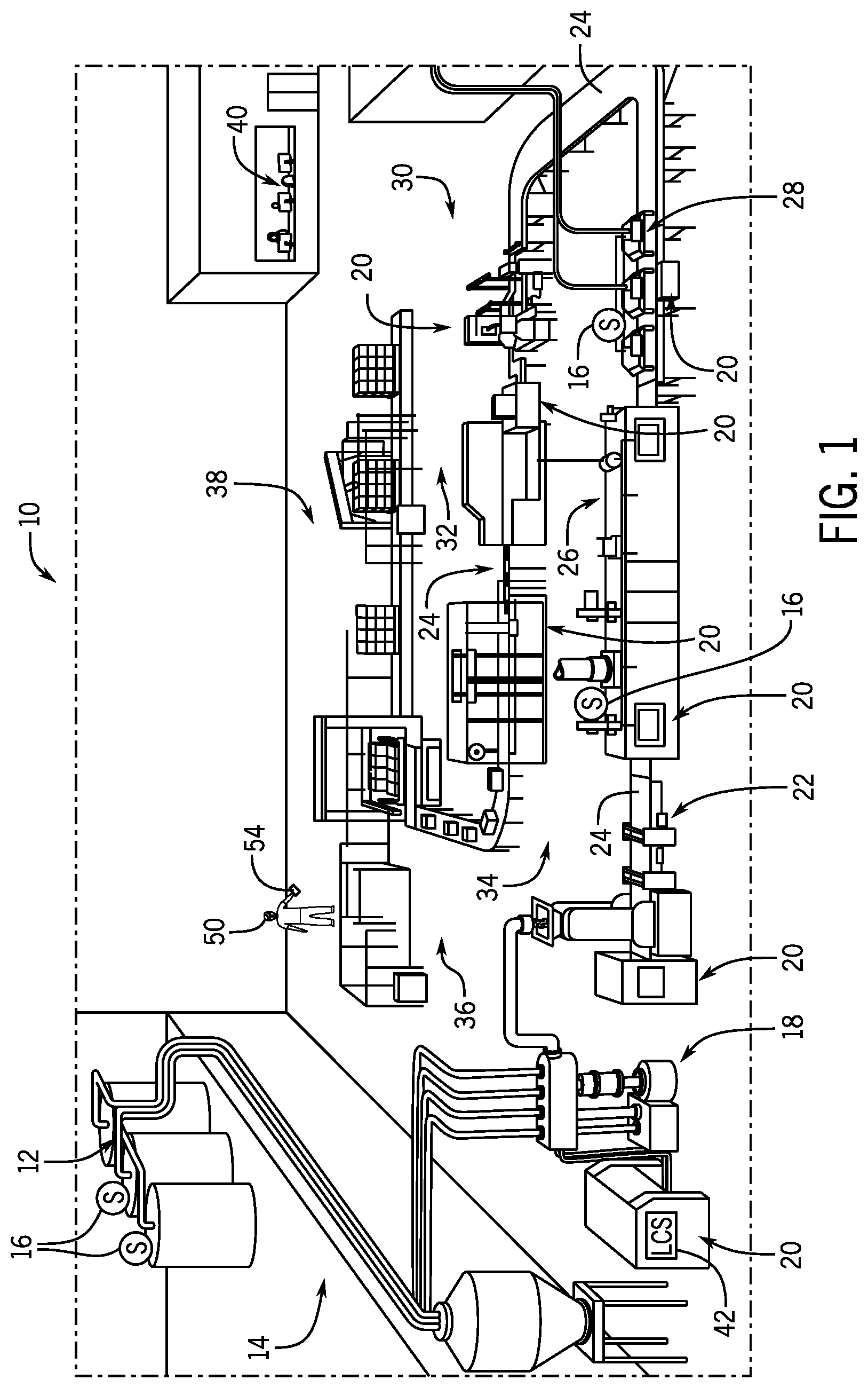 Patent US12417324 Figure 1 – Wiring assistance system