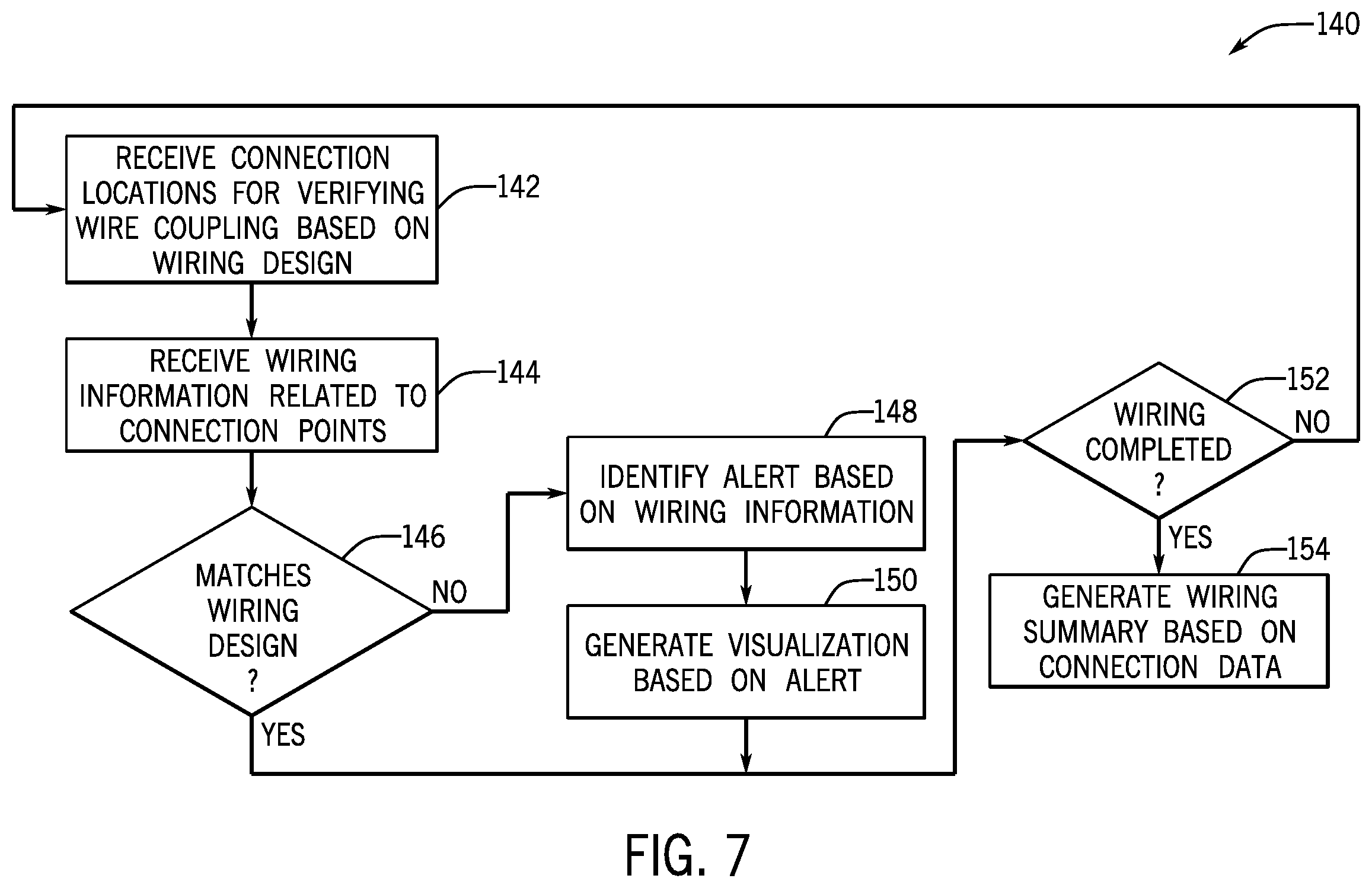Patent US12417324 Figure 6 – Wiring assistance system