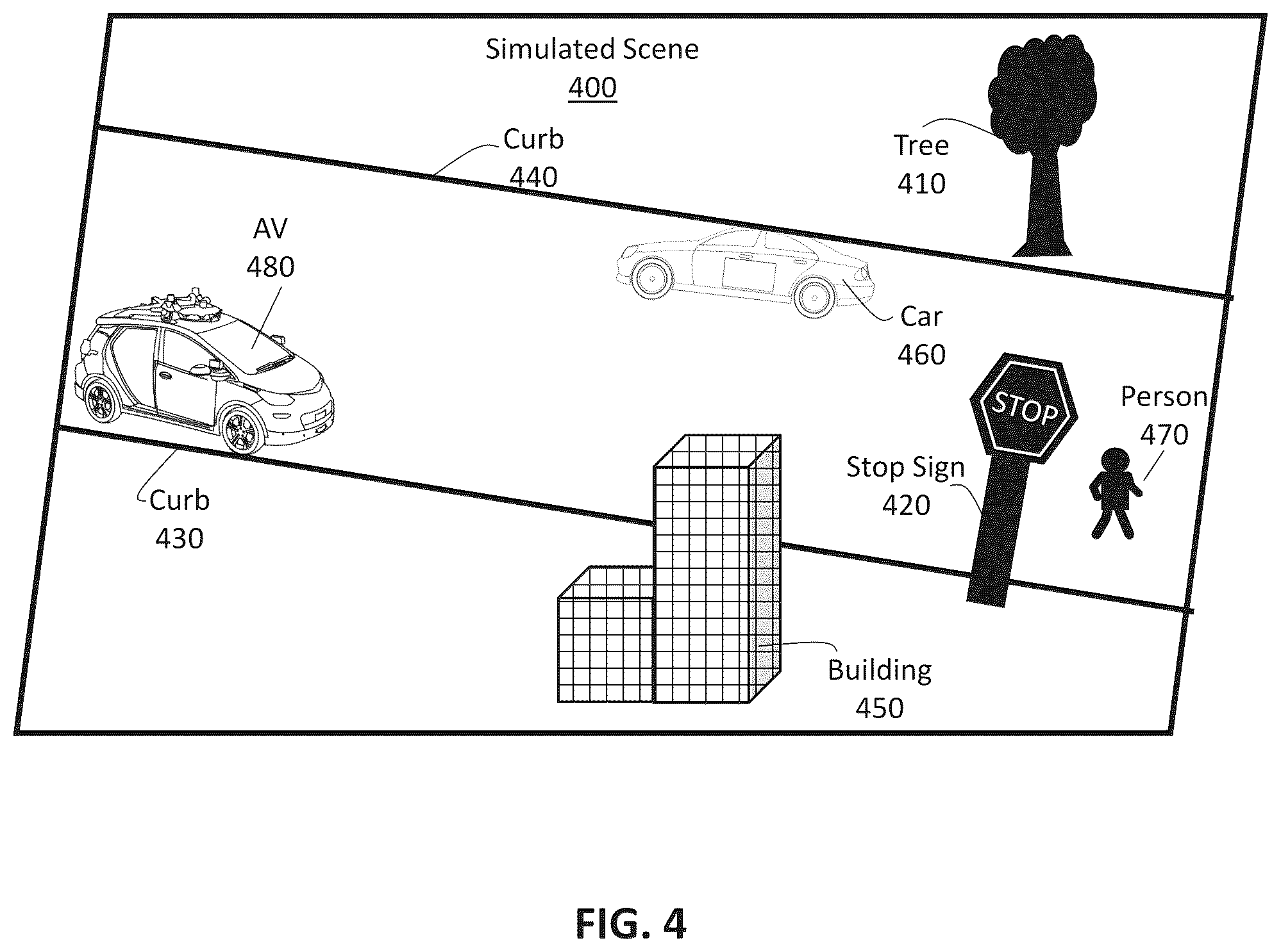Patent US12417327 Figure 5 – Techniques for heuristics-based simulation of atmospheric effects in an AV simulation system