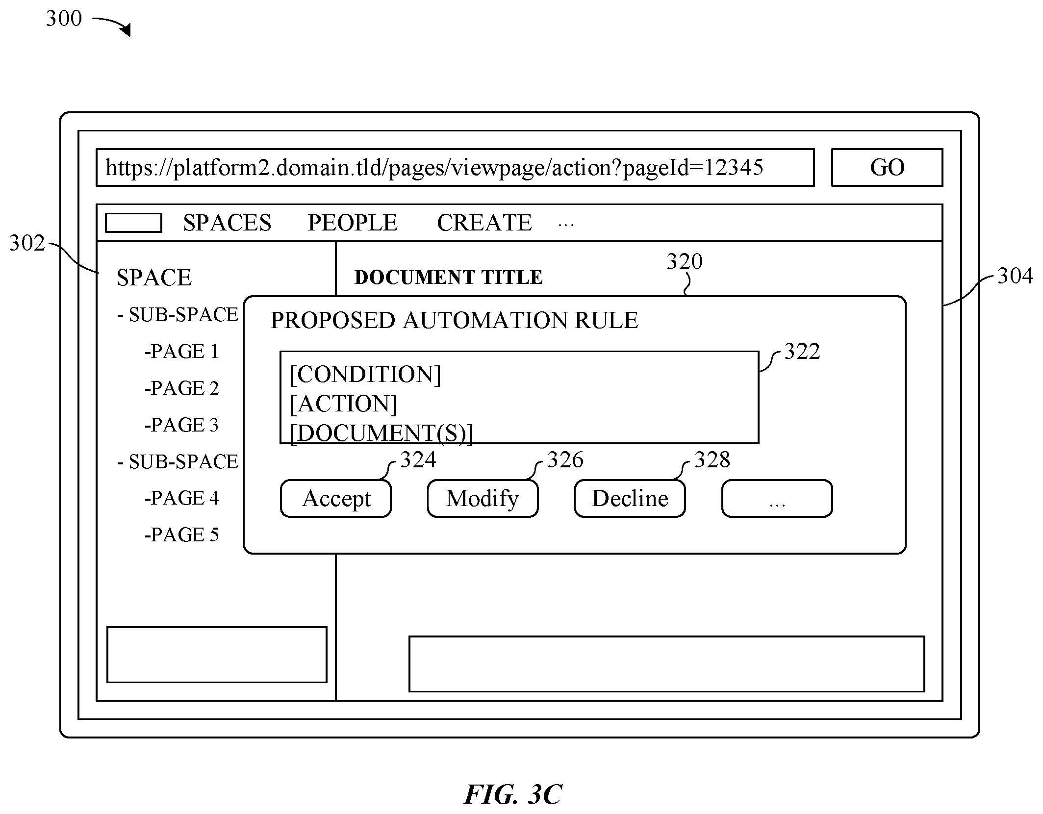 Patent US12417341 Figure 5 – Methods and systems for generating automations for organizing and displaying items in a collaboration platform
