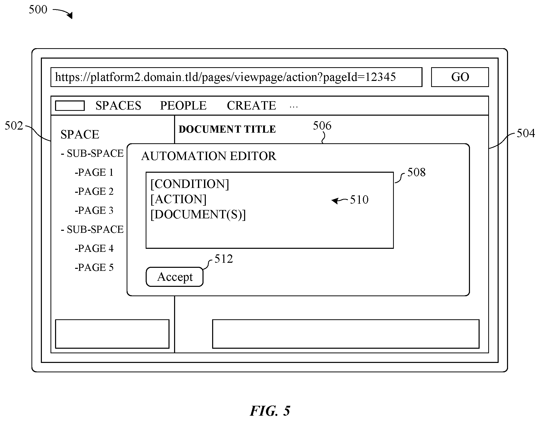 Patent US12417341 Figure 8 – Methods and systems for generating automations for organizing and displaying items in a collaboration platform