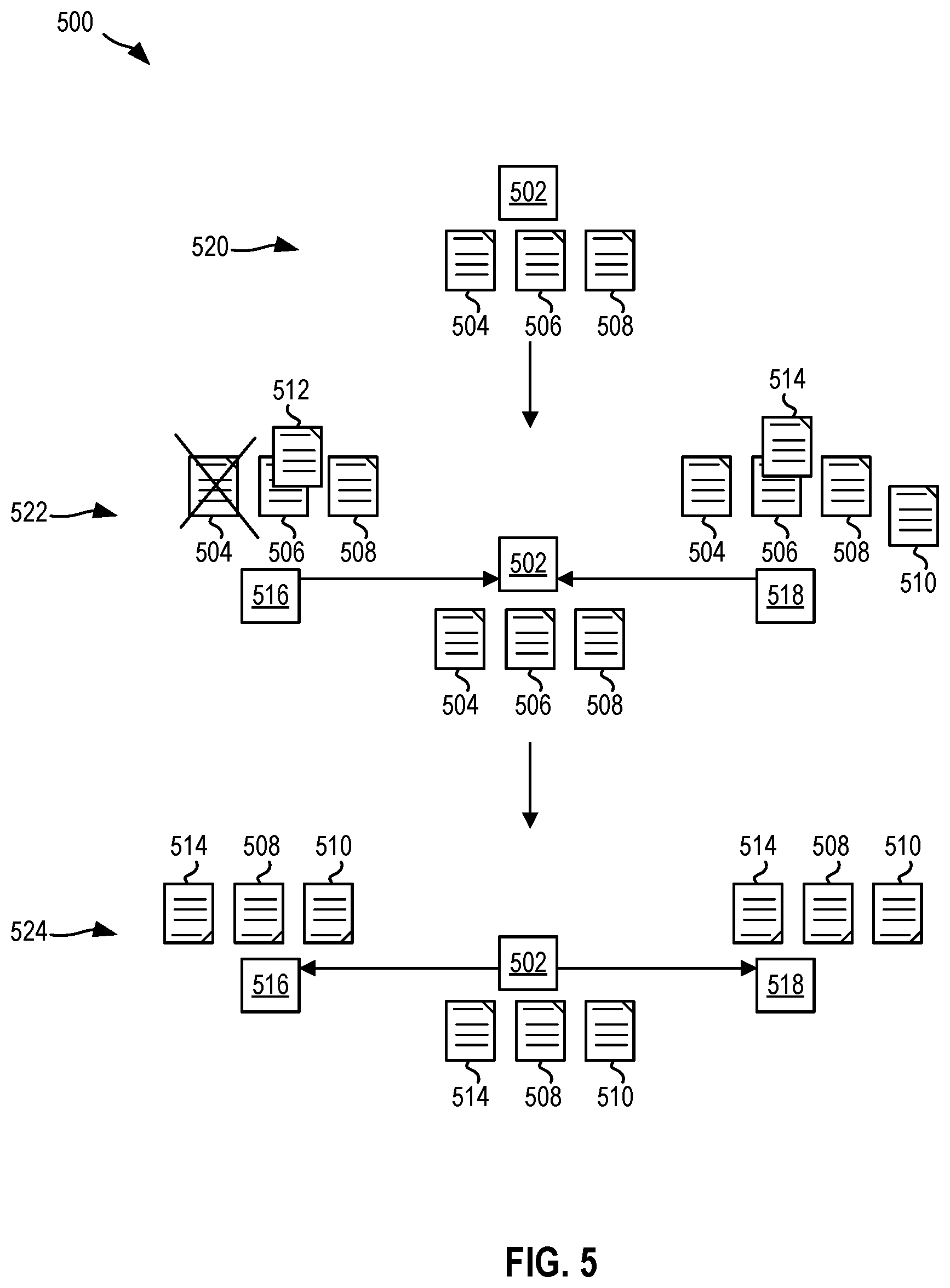 Patent US12417343 Figure 6 – Calling a plugin and using a merging policy for mitigating version conflicts