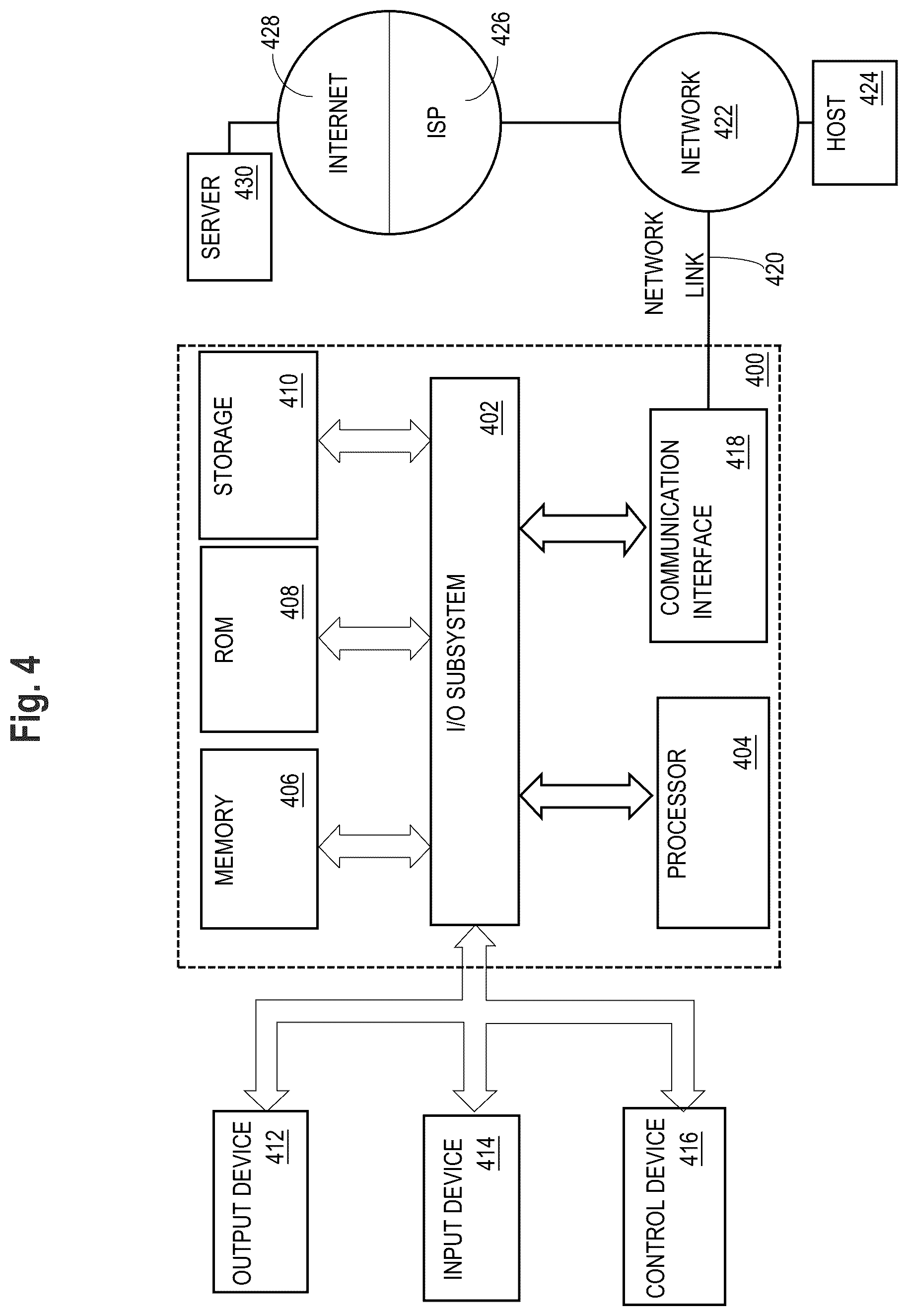 Patent US12417350 Figure 4 – Intent-based suggestion of added phrases in a text editor