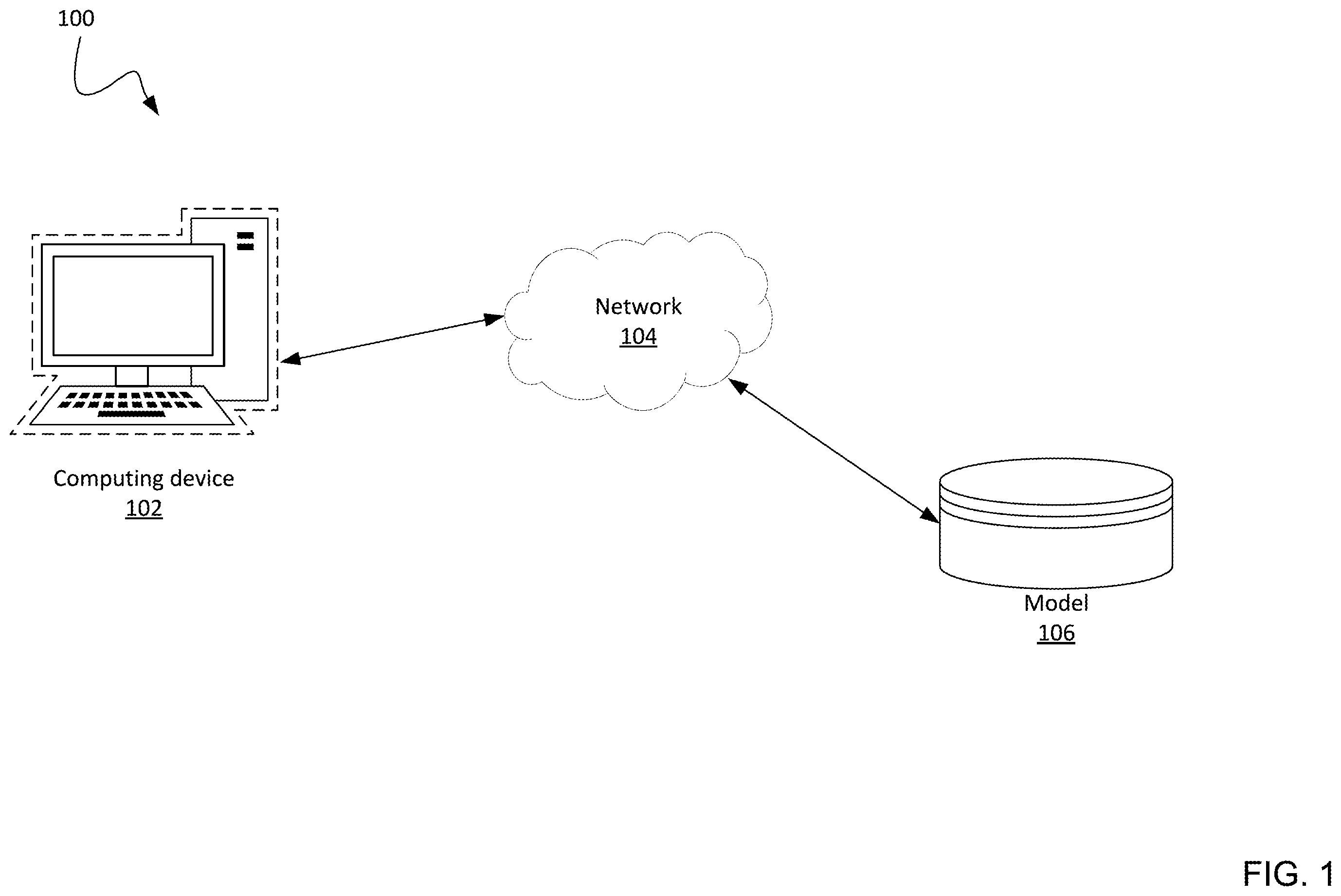 Patent US12417357 Figure 1 – Compression of models for natural language processing