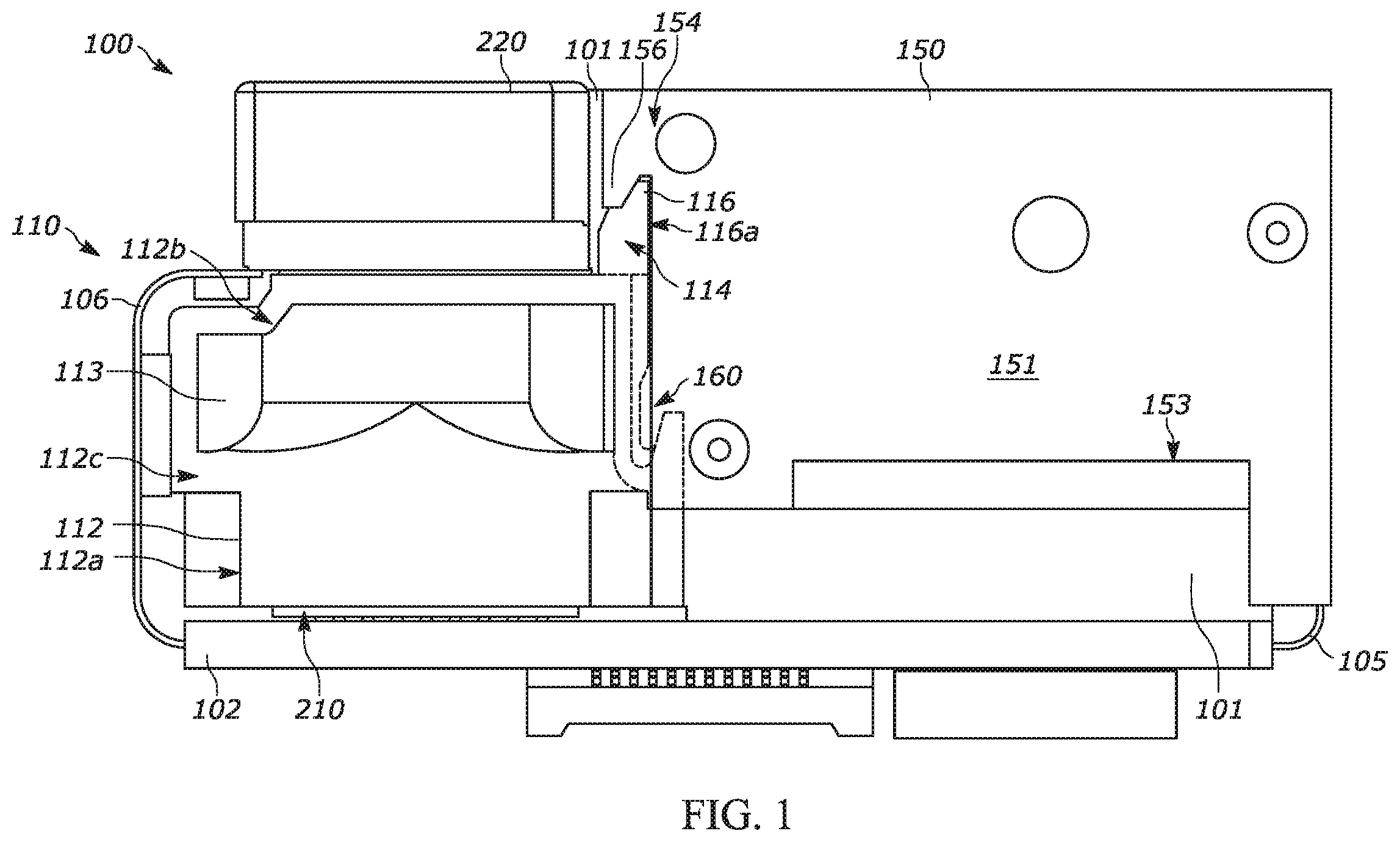 Patent US12417364 Figure 1 – Miniature long range imaging engine with auto-focus and auto-zoom system