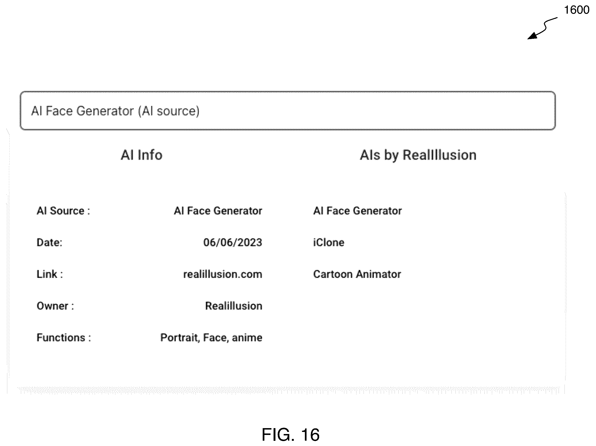 Patent US12417393 Figure 18 – Generative content registration system and method of use