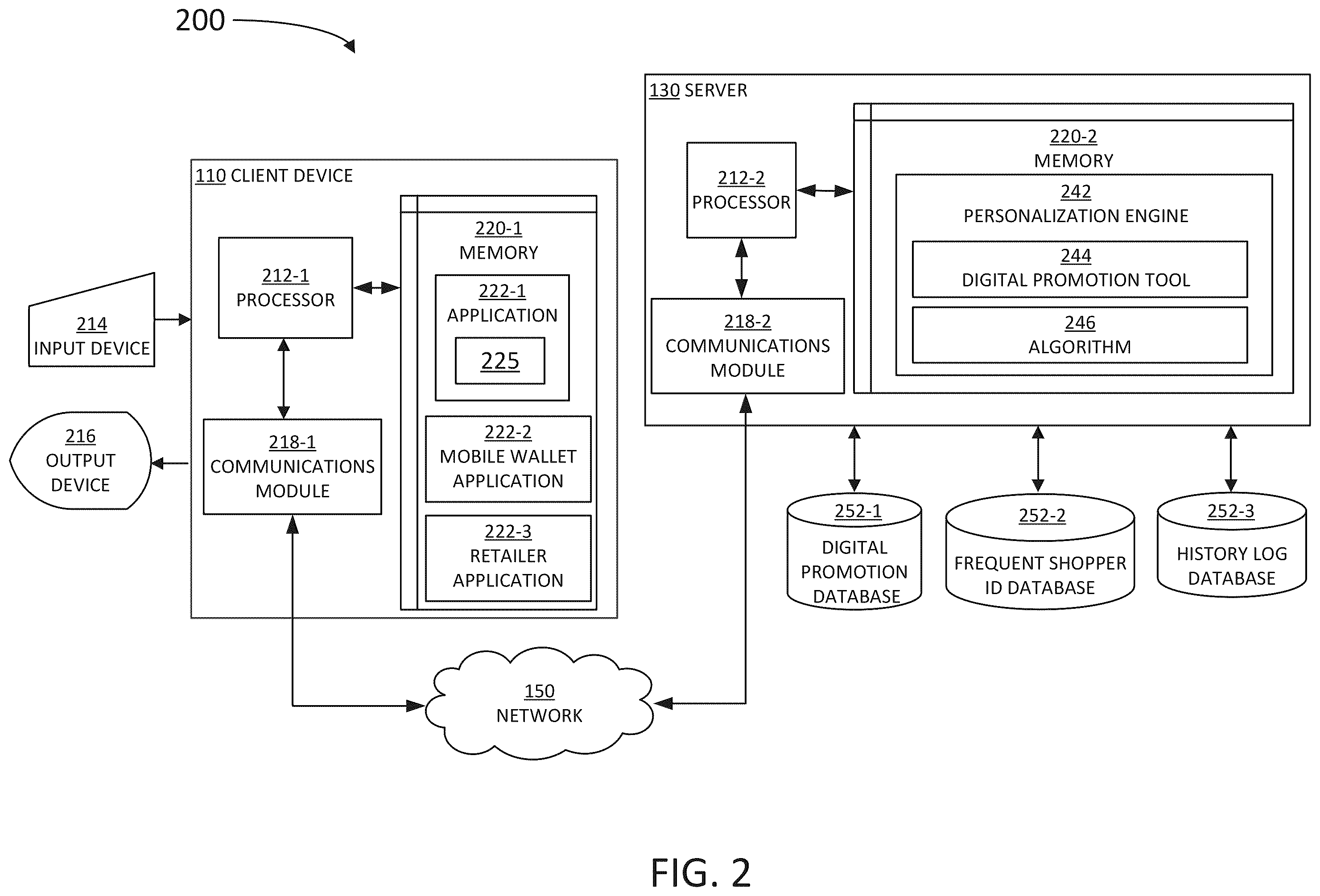 Patent US12417472 Figure 2 – Personalized product service