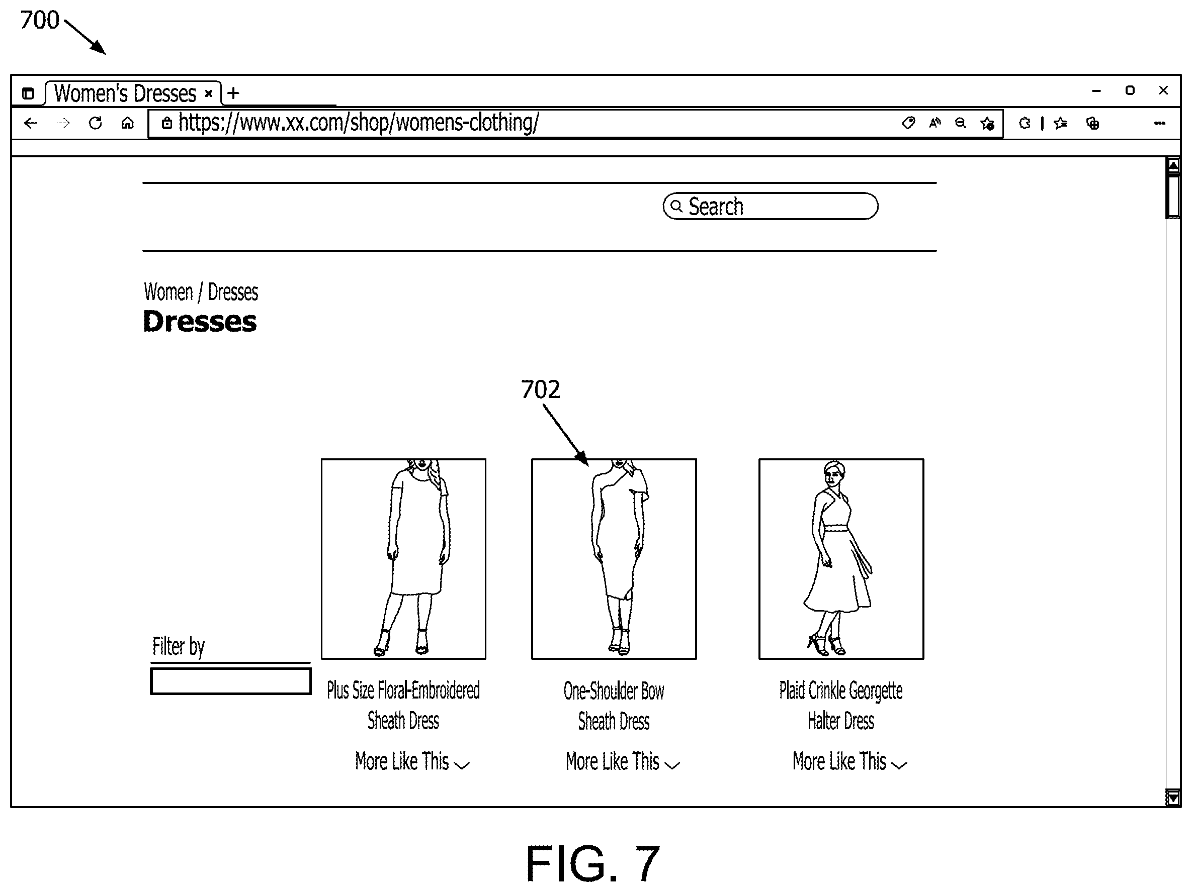 Patent US12417481 Figure 7 – Systems and methods for automating clothing transaction